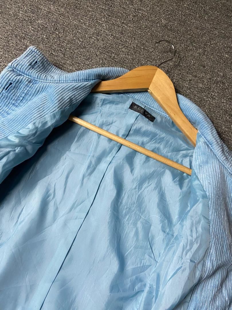 Japanese Brand ELKYA Corduroy Dual Pocket Jacket with Hidden Button (176) Size US XXS / EU 40 - 5 Thumbnail