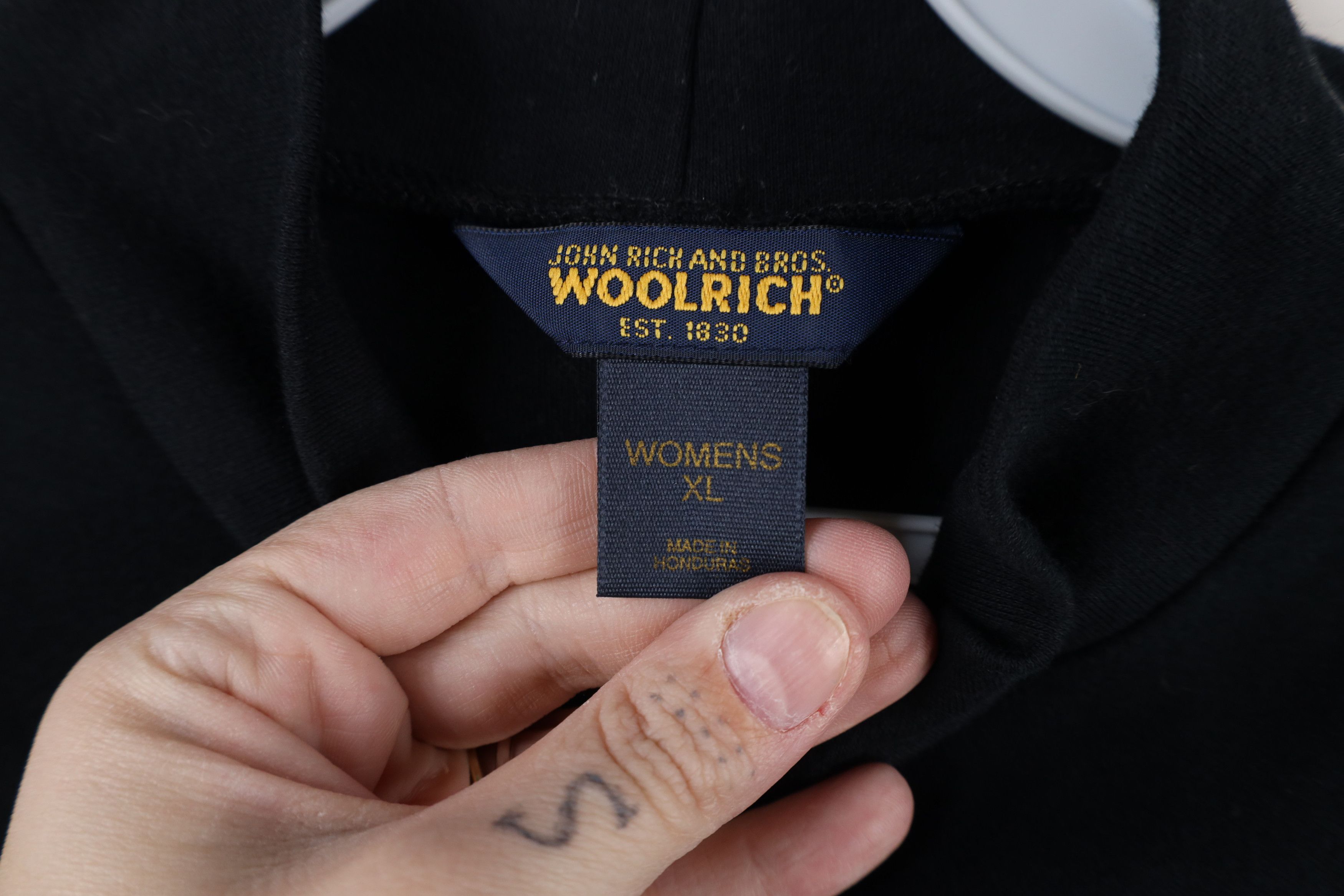 Vintage × Woolrich Woolen Mills Vintage 90s Woolrich Snowman Mock Neck T-Shirt Black Cotton Size XL / US 12-14 / IT 48-50 - 5 Thumbnail