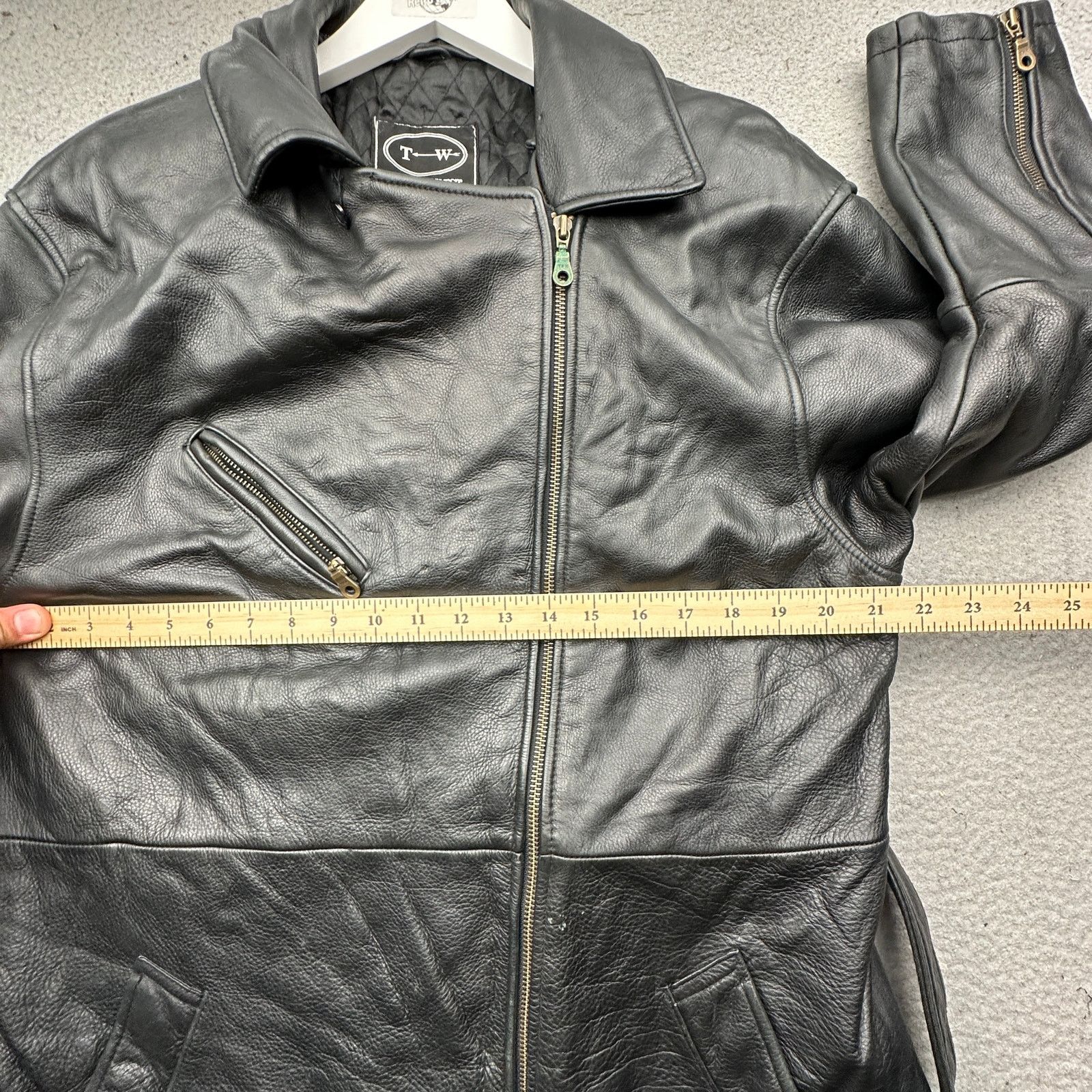 Tannery West Tannery West Belted Motorcycle Leather Coat Womens Medium Size M / US 6-8 / IT 42-44 - 5 Thumbnail