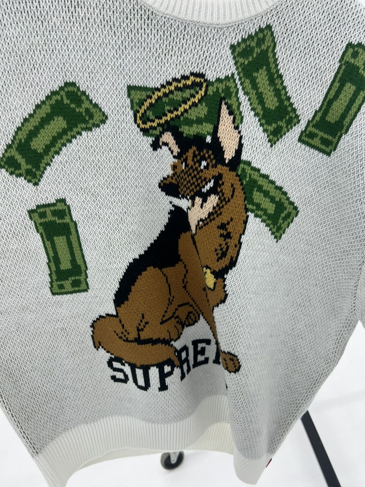 Supreme Supreme x All Dogs Go To Heaven Knitted Sweater Size US L / EU 52-54 / 3 - 1 Thumbnail