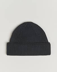 S.N.S. Herning SNS Herning Fender Hat Black Merino Wool Size ONE SIZE - 1 Thumbnail