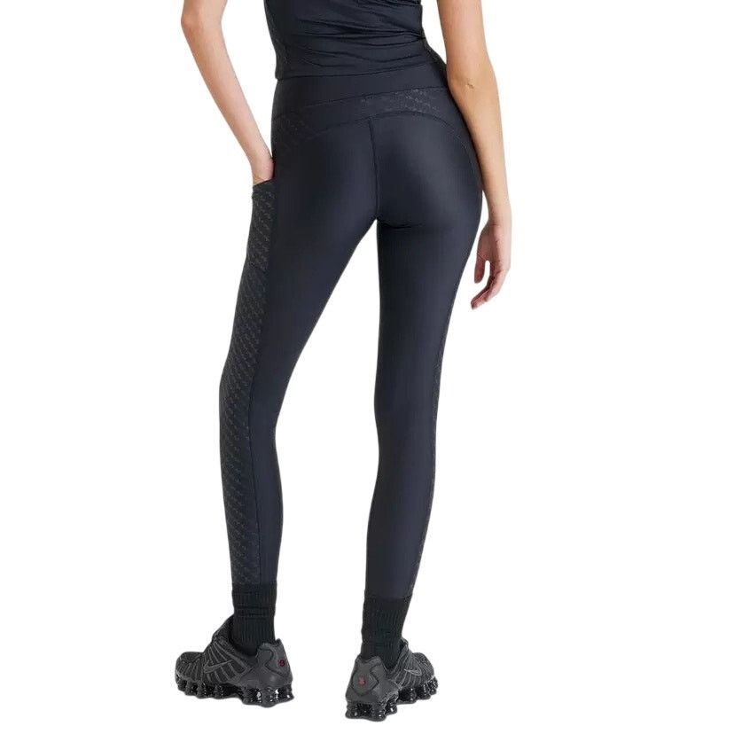 Under Armour Women's Under Armour Emboss Black Leggings - Size XS - New Size 24" / US 00 / IT 34 - 3 Thumbnail