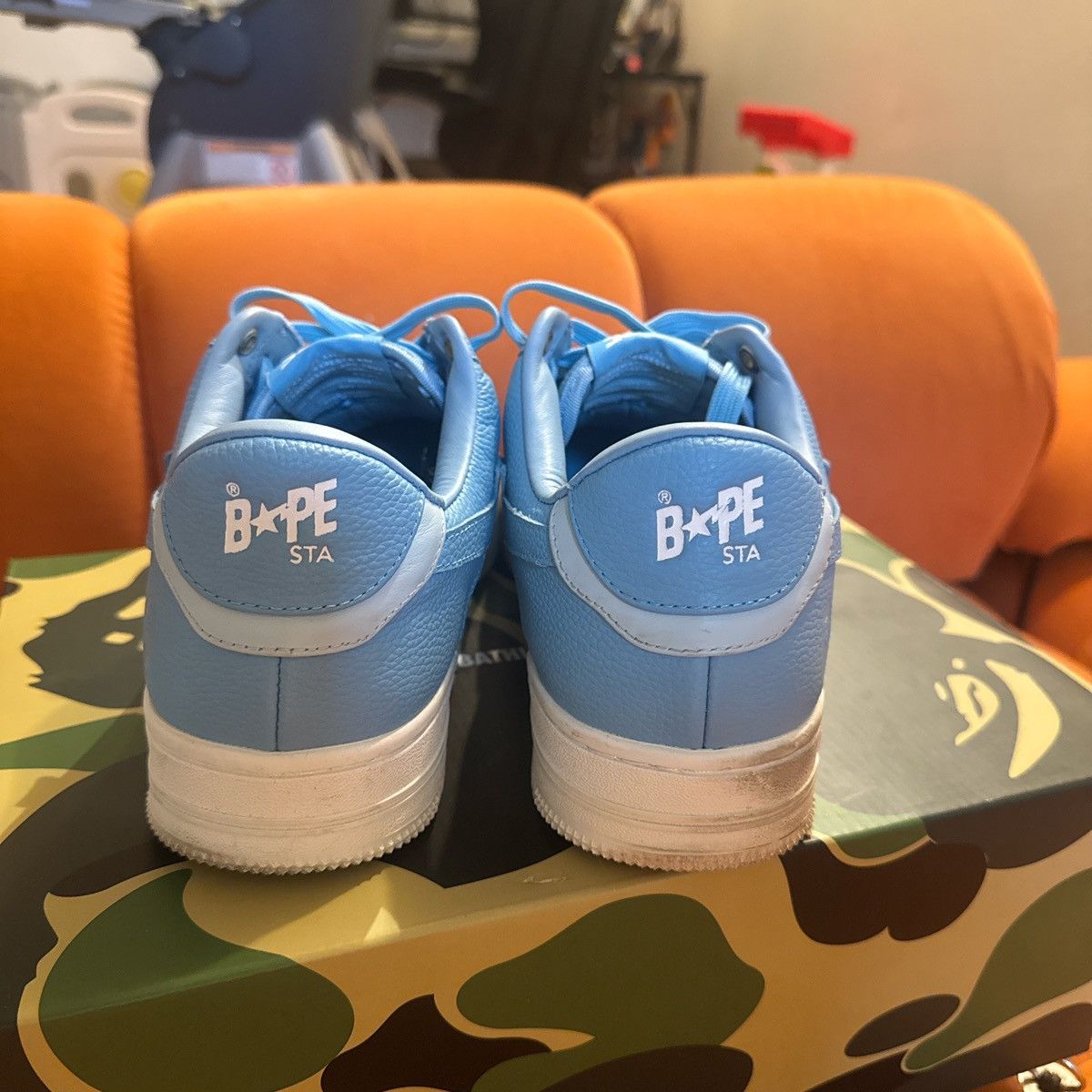 Bape bapesta sneakers Size US 9 / EU 42 - 4 Thumbnail