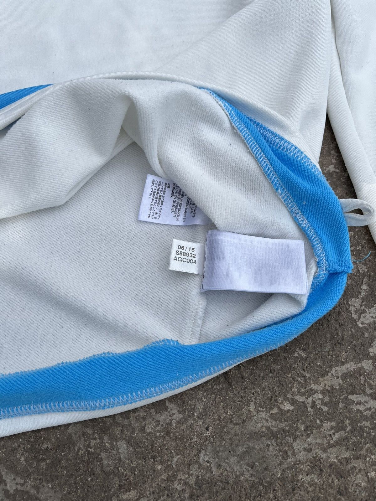 Adidas 💧ADIDAS OLYMPIQUE MARSEILLE SOCCER TRAINING JACKET JERSEY Size US S / EU 44-46 / 1 - 6 Thumbnail