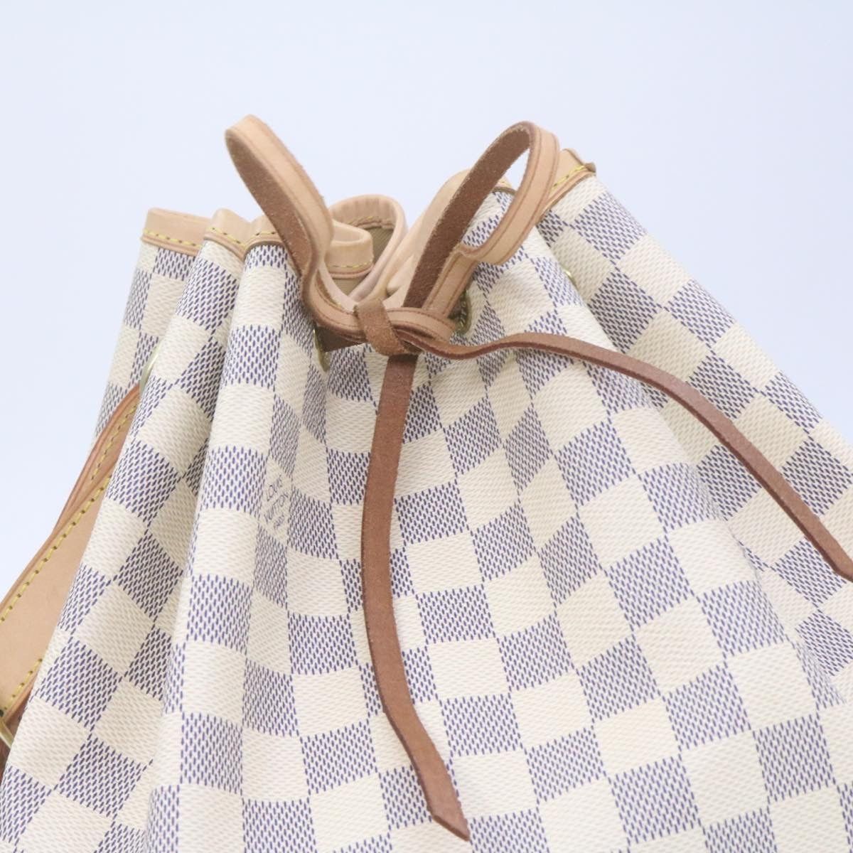 Louis Vuitton LOUIS VUITTON Damier Azur Noe Shoulder Bag N42222 Size ONE SIZE - 6 Thumbnail