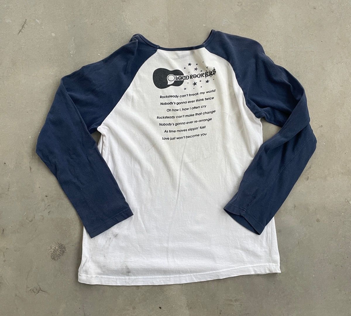 Japanese Brand LOUD ROCKERS INSPIRED HYSTERIC GLAMOUR RAGLAN TEE Size US M / EU 48-50 / 2 - 5 Thumbnail