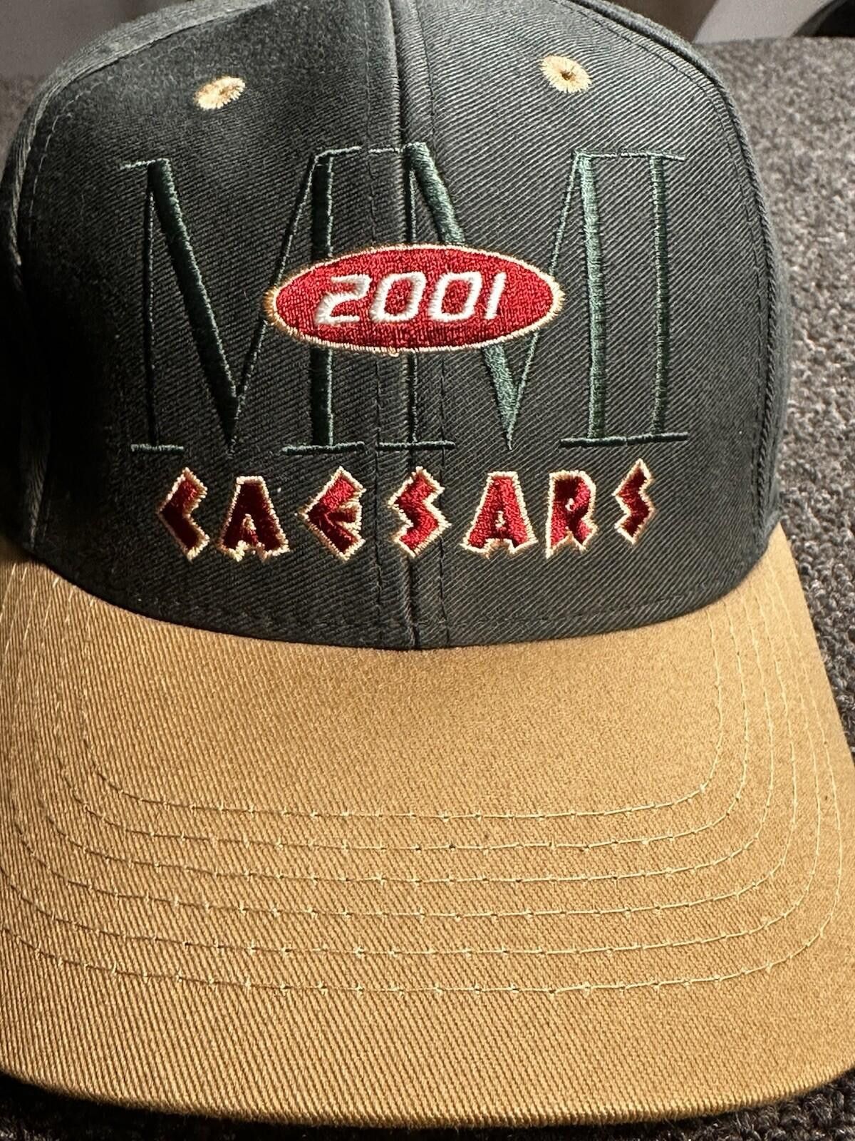 Other VTG Caesars Palace 2001 MMI Adjustable Baseball Cap Size ONE SIZE - 5 Thumbnail