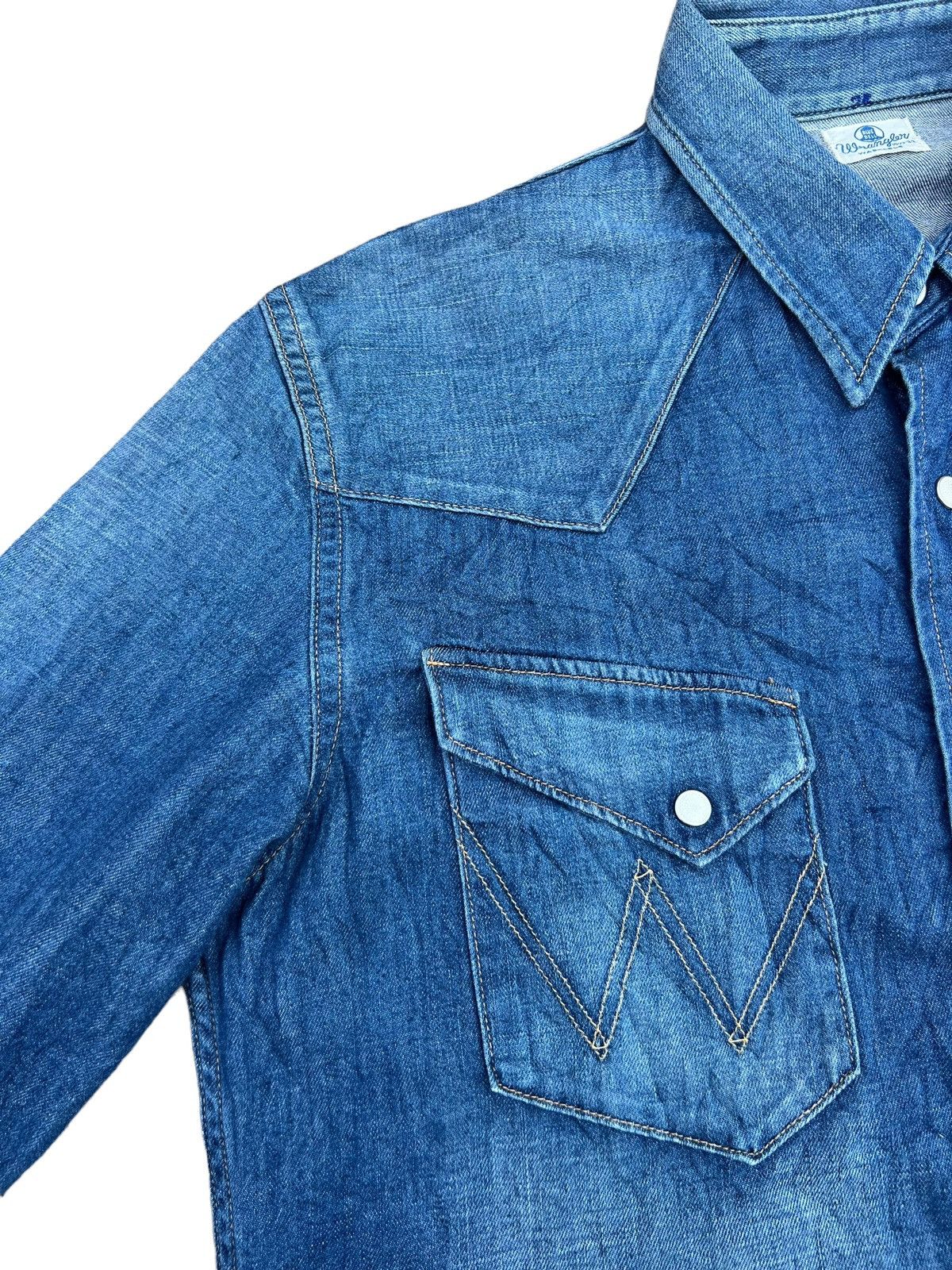 Wrangler Vintage Wrangler Blue Bell Denim Western Shirt Size US M / EU 48-50 / 2 - 7 Thumbnail