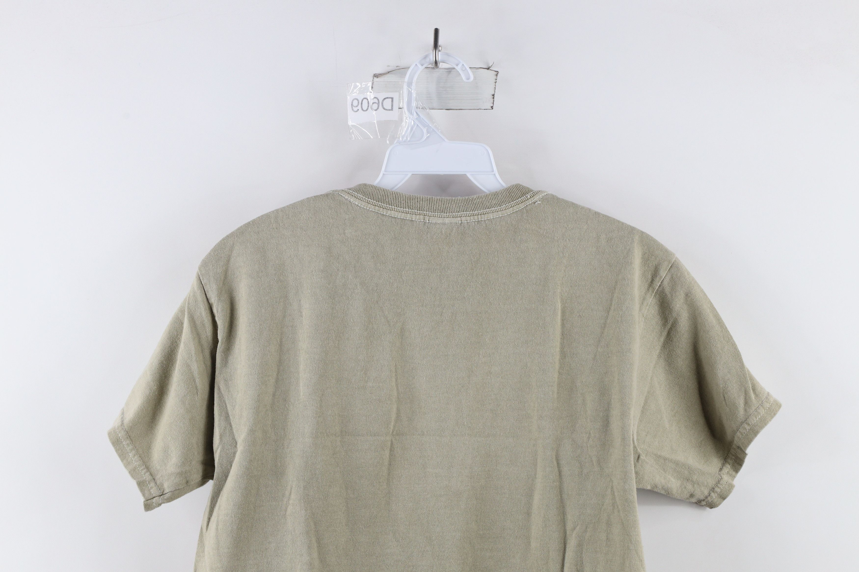 Vintage Retro Spell Out Nirvana Band Short Sleeve T-Shirt Beige Size S / US 4 / IT 40 - 11 Thumbnail
