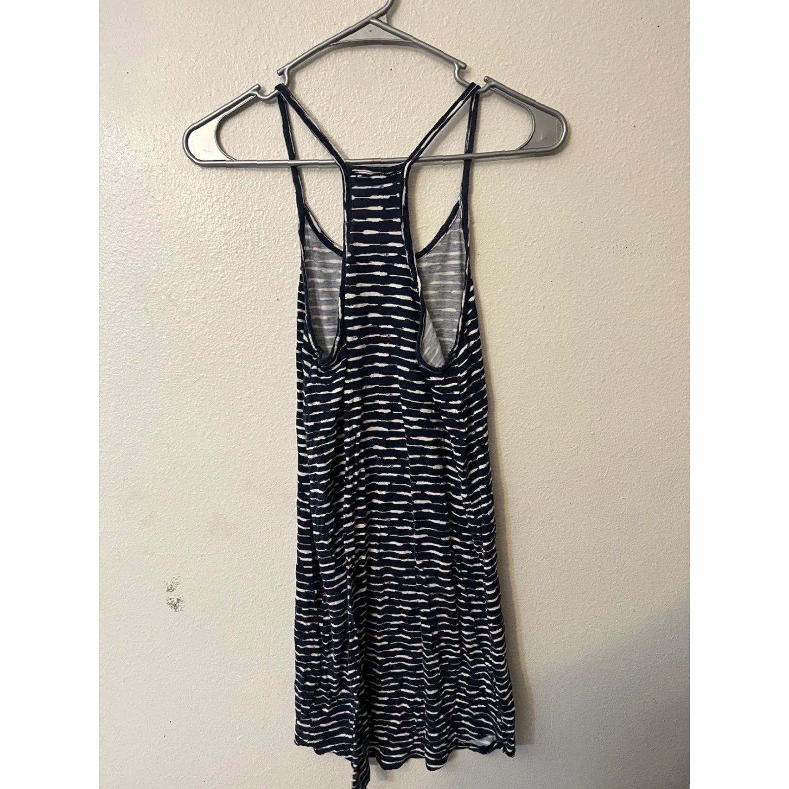 Gap Gap Women's Tank Dress A-Line Scoop Neck Short Dress Blue XS Regular Size Size XS / US 0-2 / IT 36-38 - 3 Thumbnail