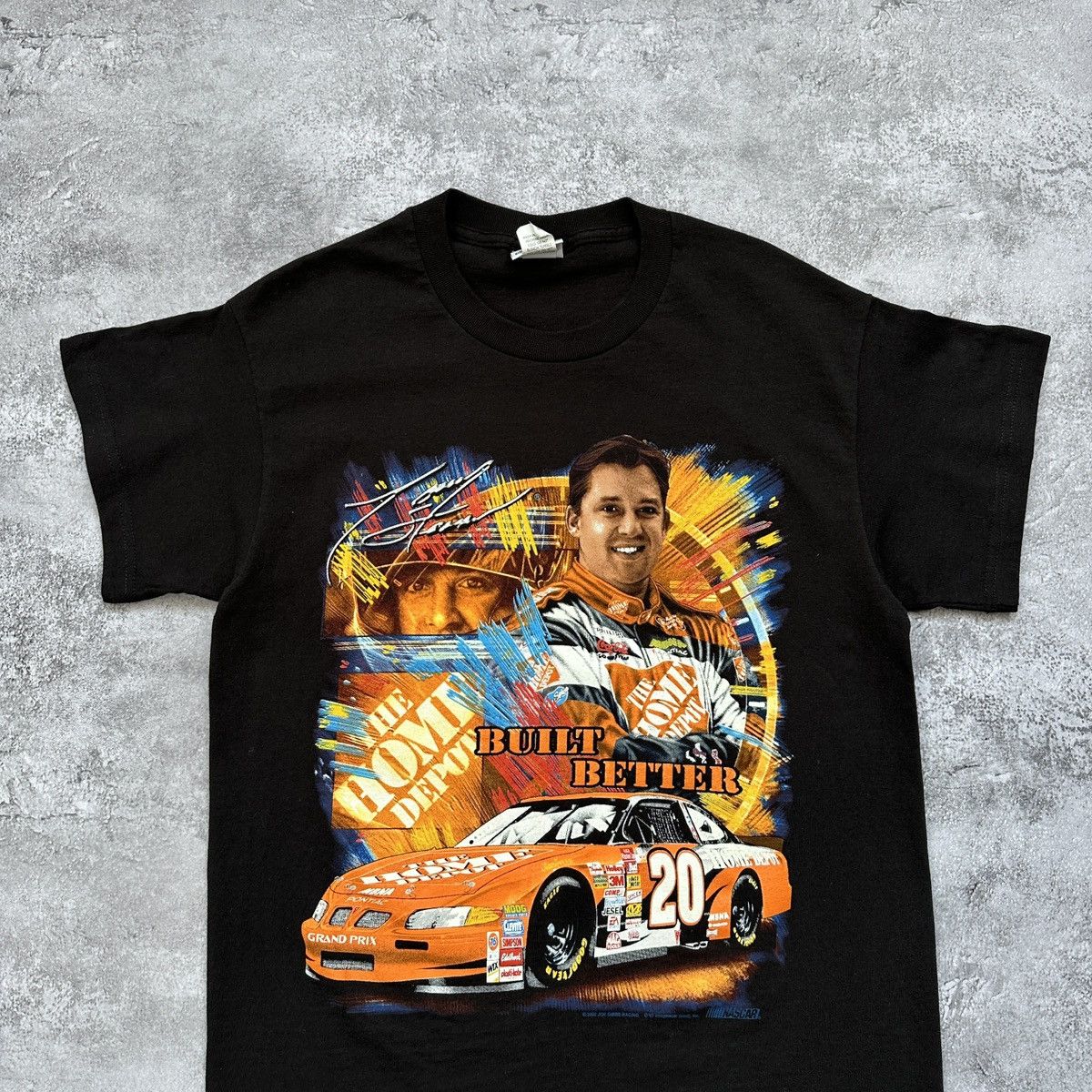 NASCAR Vintage Tony Stewart T-Shirt Chase Authentics 2002 NASCAR Size US M / EU 48-50 / 2 - 2 Thumbnail