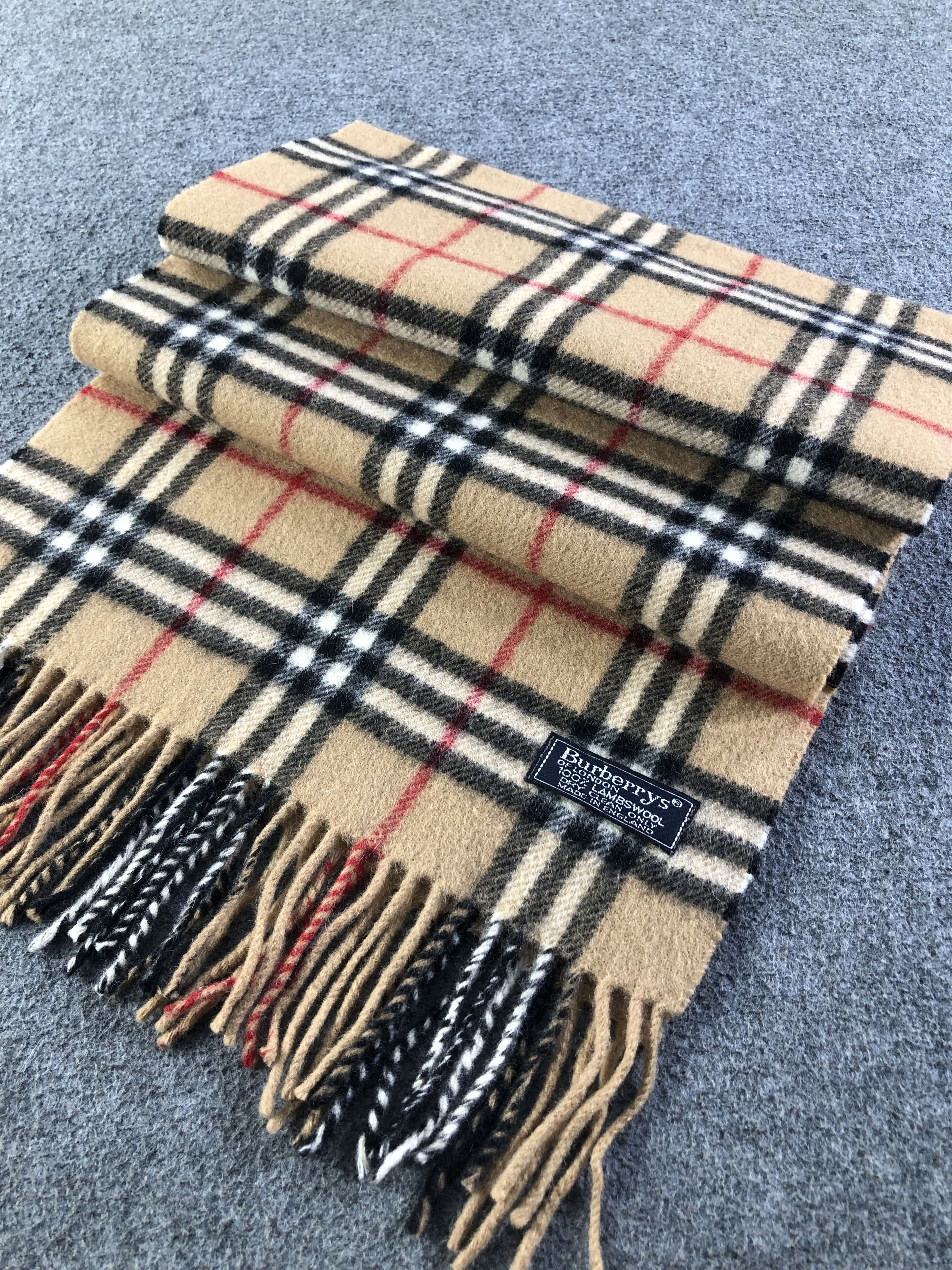 Burberry Burberrys Scarf / Muffler / Neckwear SS1352 Size ONE SIZE - 7 Thumbnail