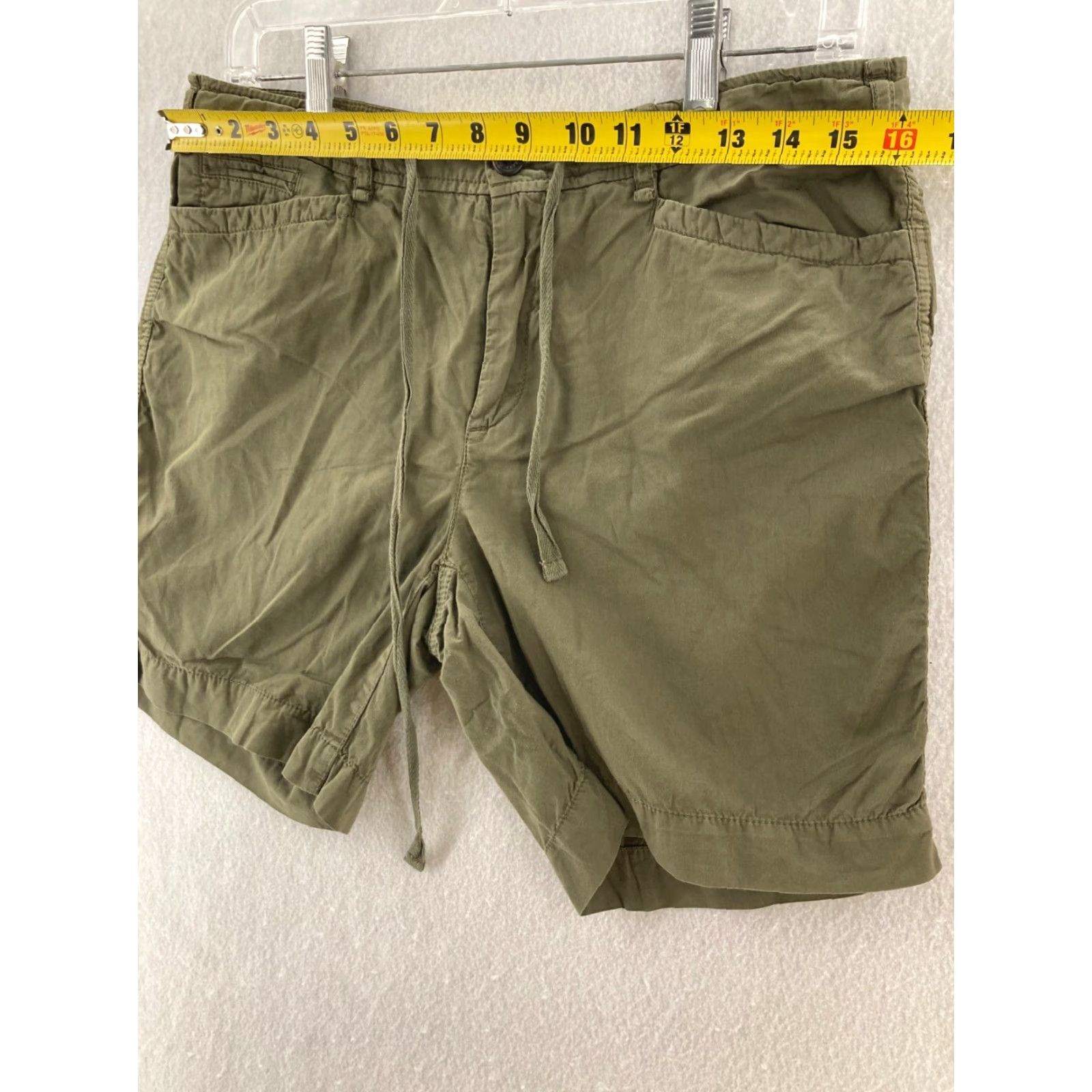Ralph Lauren Ralph Lauren Women's Shorts Size 6 Green Cotton Casual 2010s Mid Rise Pockets Size 28" / US 6 / IT 42 - 2 Thumbnail