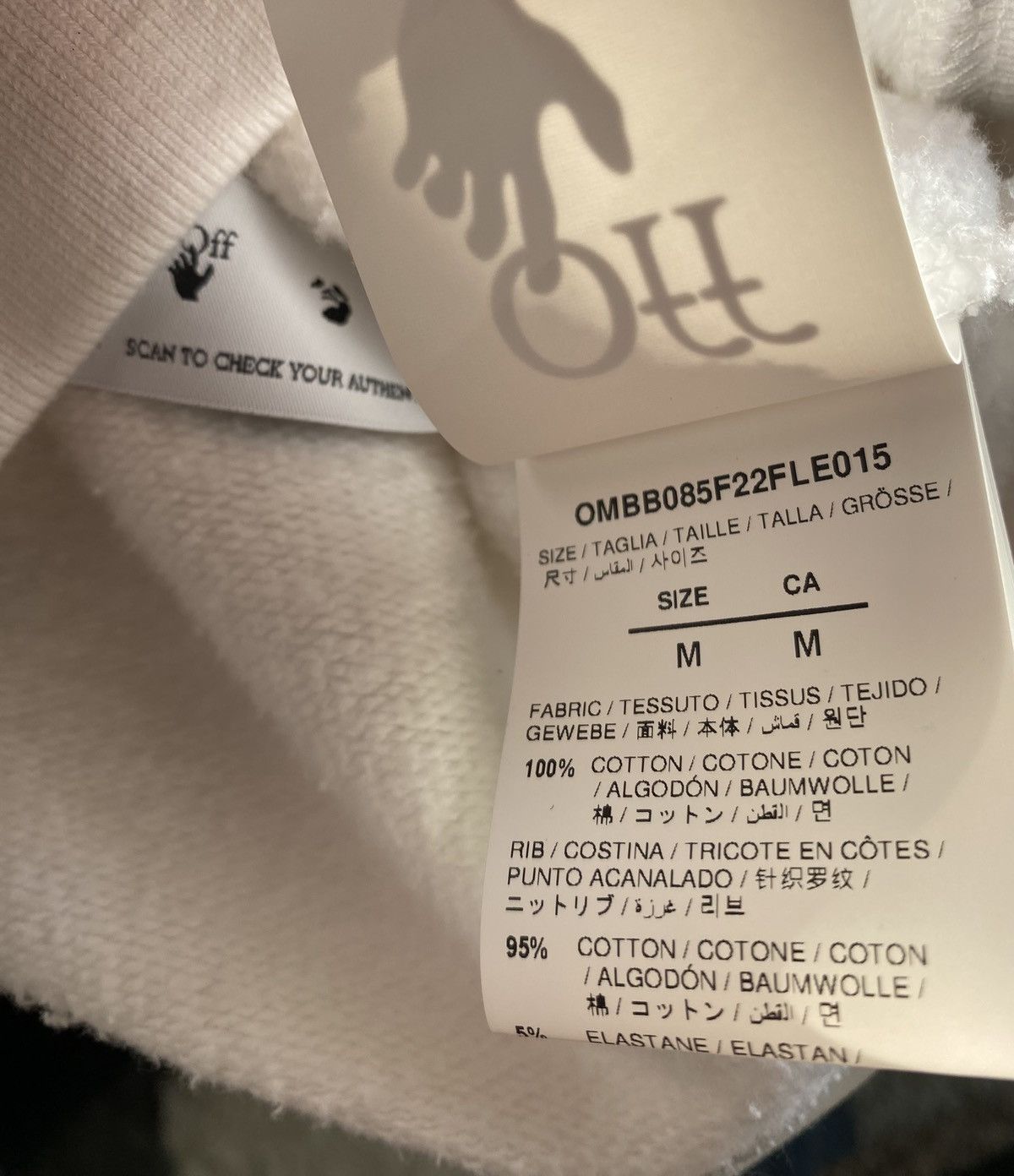 Off-White Off-White Graffiti Hoodie Size Medium Size US M / EU 48-50 / 2 - 7 Thumbnail