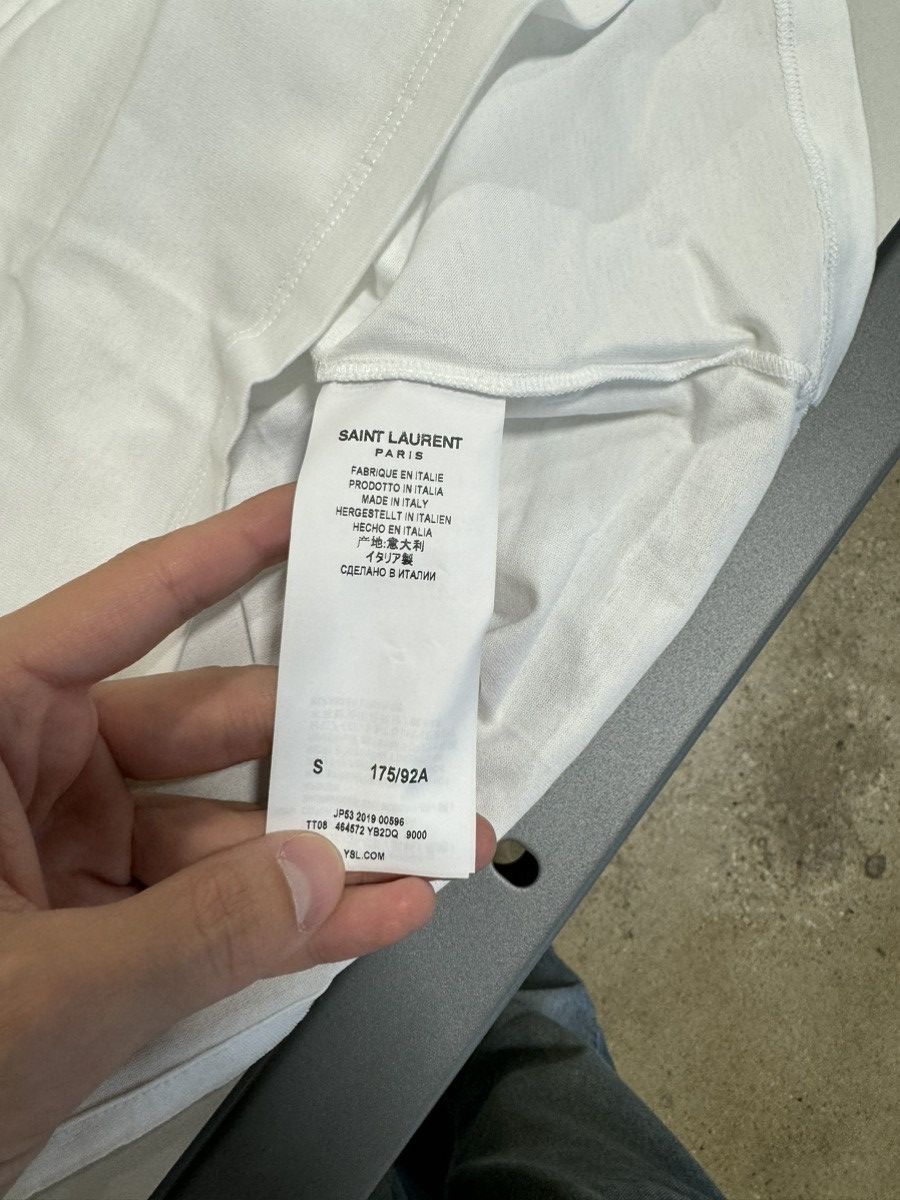 Saint Laurent Paris Saint Laurent Logo T-Shirt NEW 550$ Size US S / EU 44-46 / 1 - 4 Thumbnail