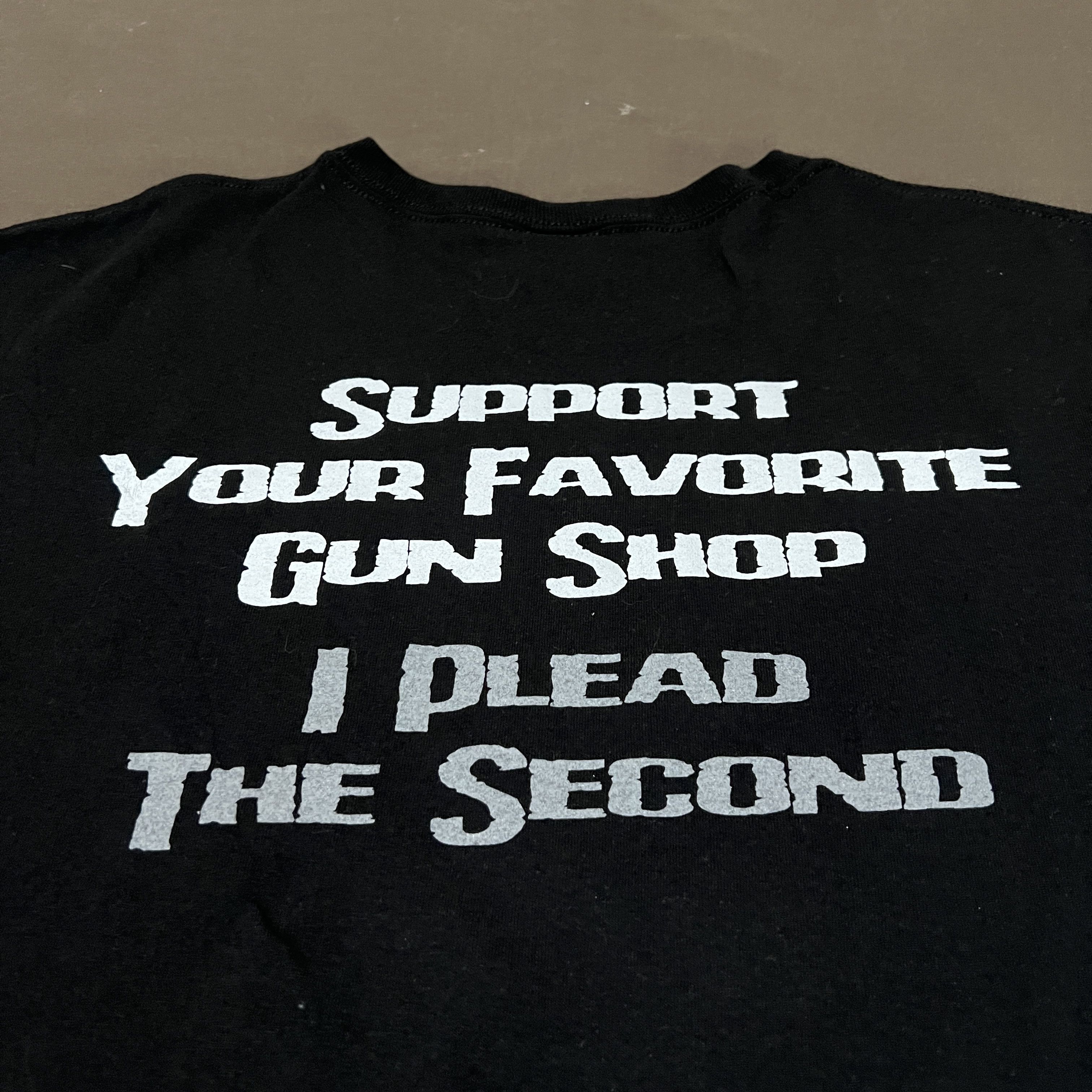 Vintage Vintage Y2K timeless iron weaponry Gun shop Promo Tee 911 Size US L / EU 52-54 / 3 - 5 Thumbnail
