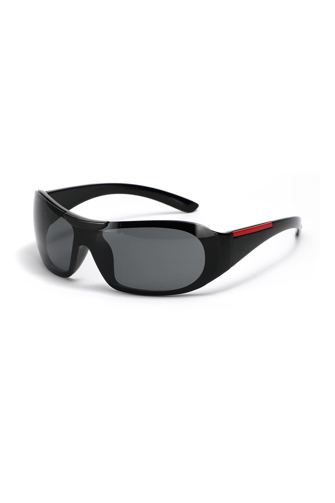Other Y2k Avant Garde Futuristic Black Sunglasses Unisex OS Size ONE SIZE - 1 Thumbnail