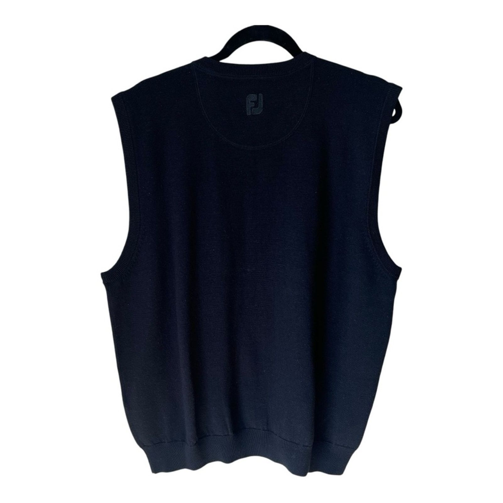 Footjoy FootJoy men’s 100% wool vest size Large preppy career office Size US L / EU 52-54 / 3 - 2 Thumbnail