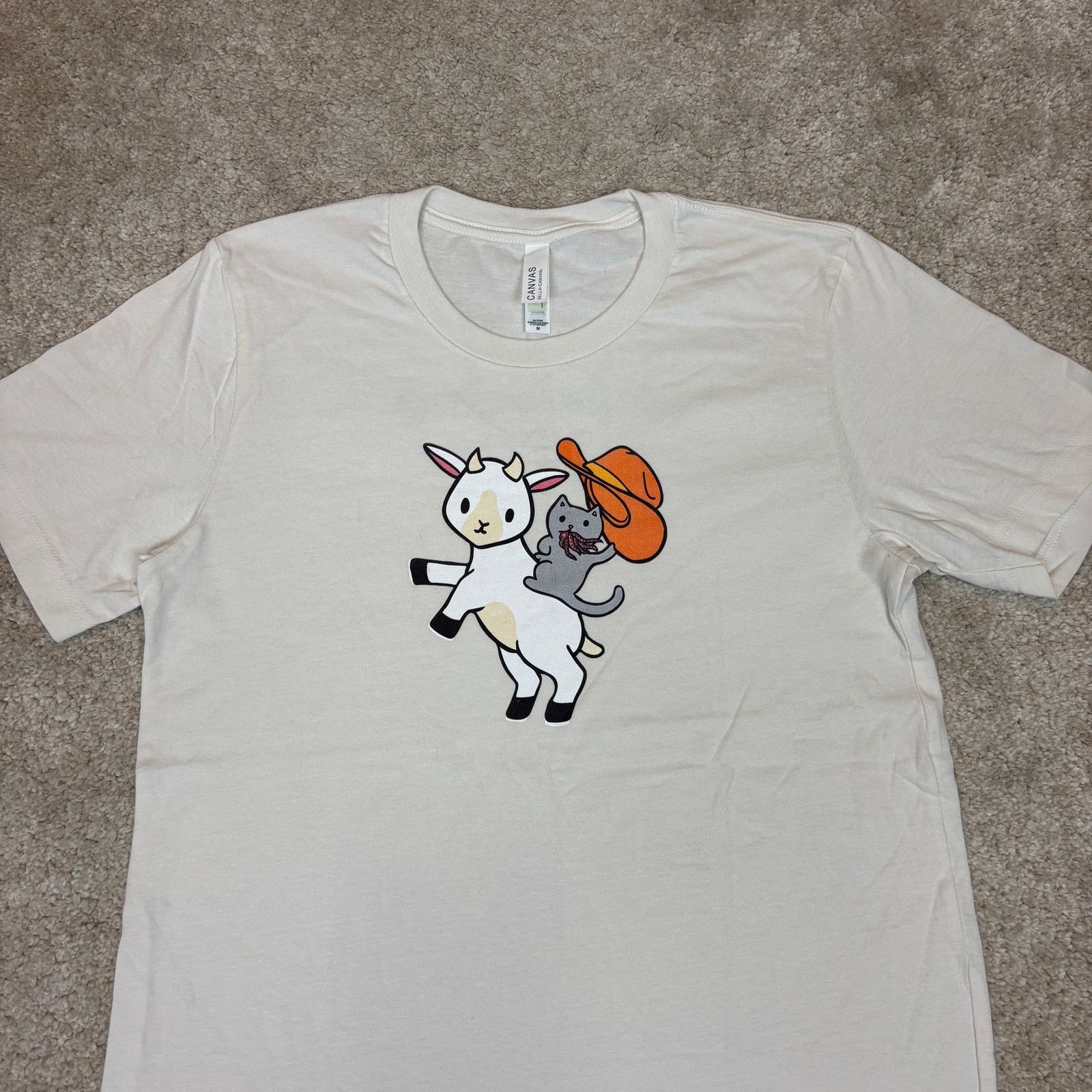Canvas The Marvels Cast VFX Crew 2023 Alien Cat Shirt Men's M Size US M / EU 48-50 / 2 - 2 Thumbnail