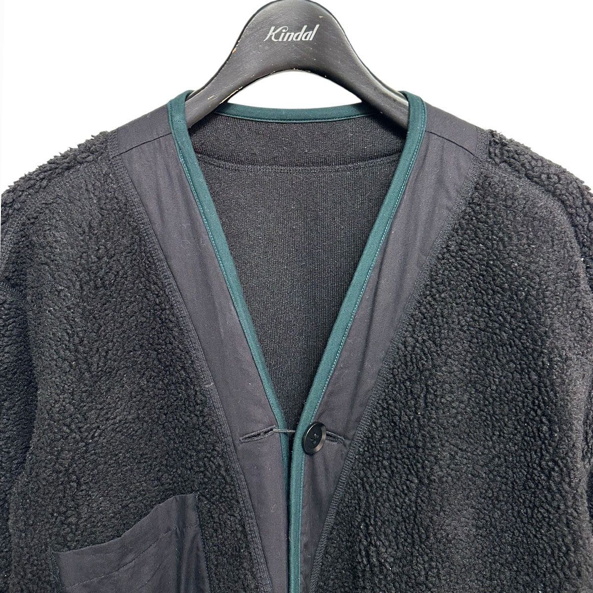 Yohji Yamamoto Yohji Yamamoto pour homme/ Fleece long coat Size US L / EU 52-54 / 3 - 3 Thumbnail