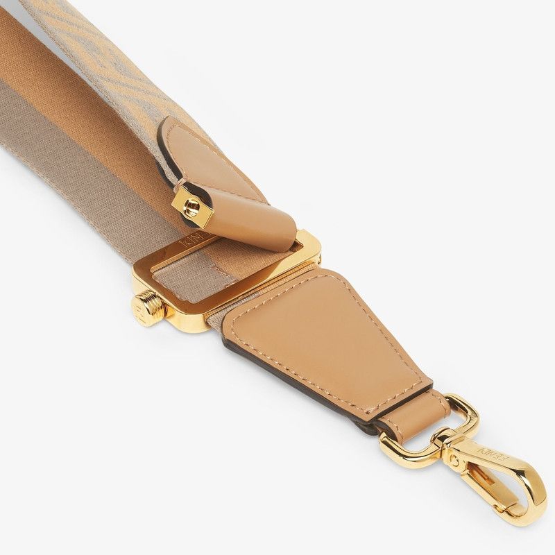Fendi o1s1wg110226 Size : OS / Strap You in Gray/Beige Size ONE SIZE - 3 Thumbnail