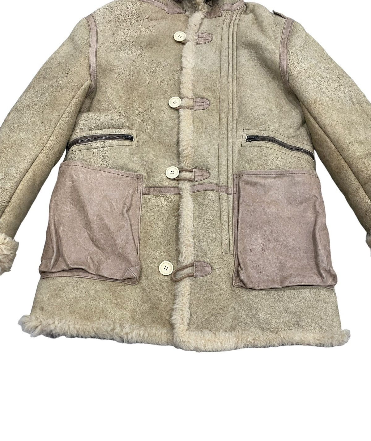 Lauren Ralph Lauren #grailsale ICONIC POLO RALPH LAUREN SHEARLING TOGGLE COAT Size US M / EU 48-50 / 2 - 5 Thumbnail