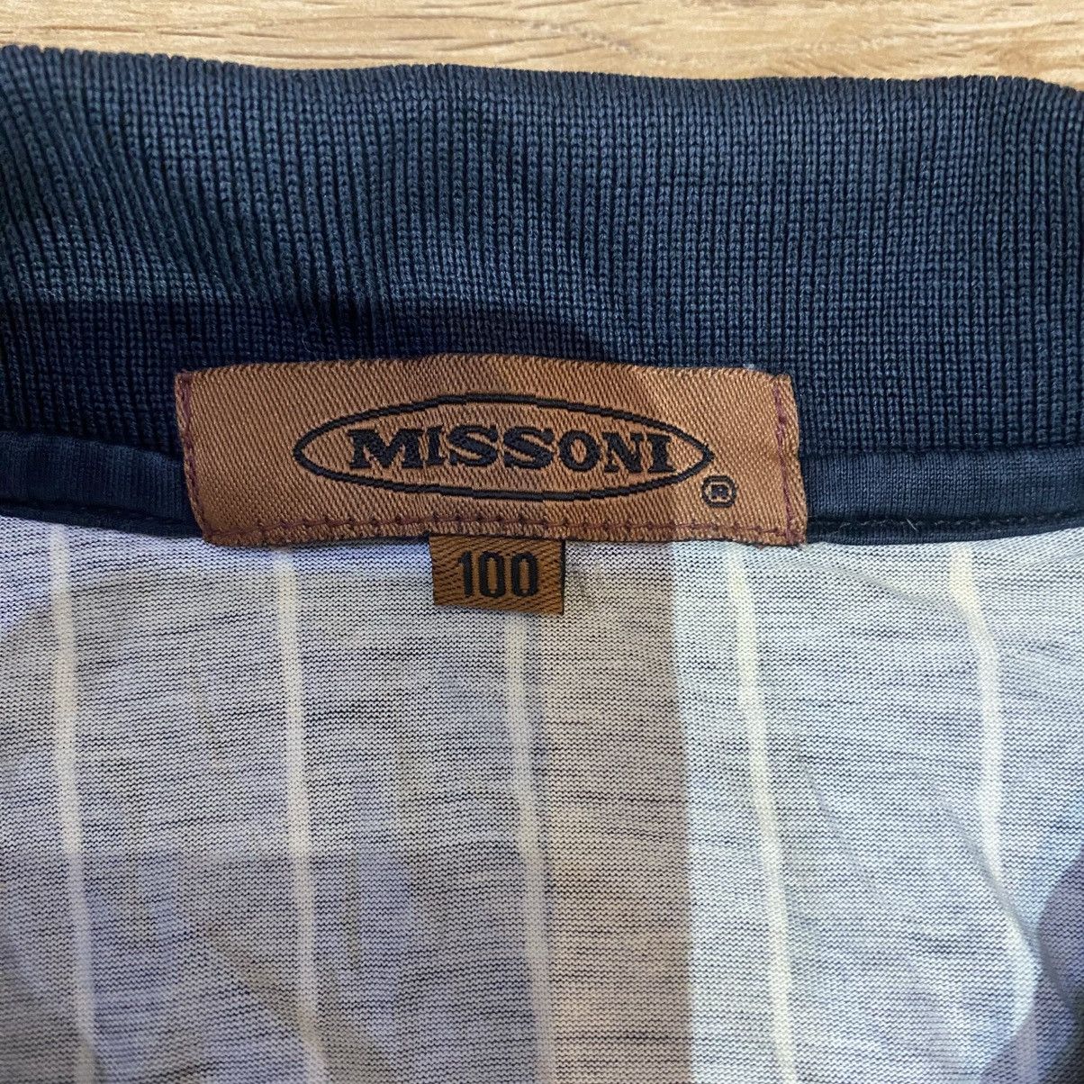 Missoni 2000s Missoni Stripe Polo LS T-Shirt Size US L / EU 52-54 / 3 - 10 Thumbnail
