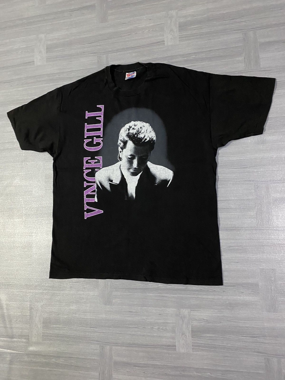 Band Tees Vintage Vince Gill "I Still Believe In You " Tour 90s Tee Size US XL / EU 56 / 4 - 2 Thumbnail
