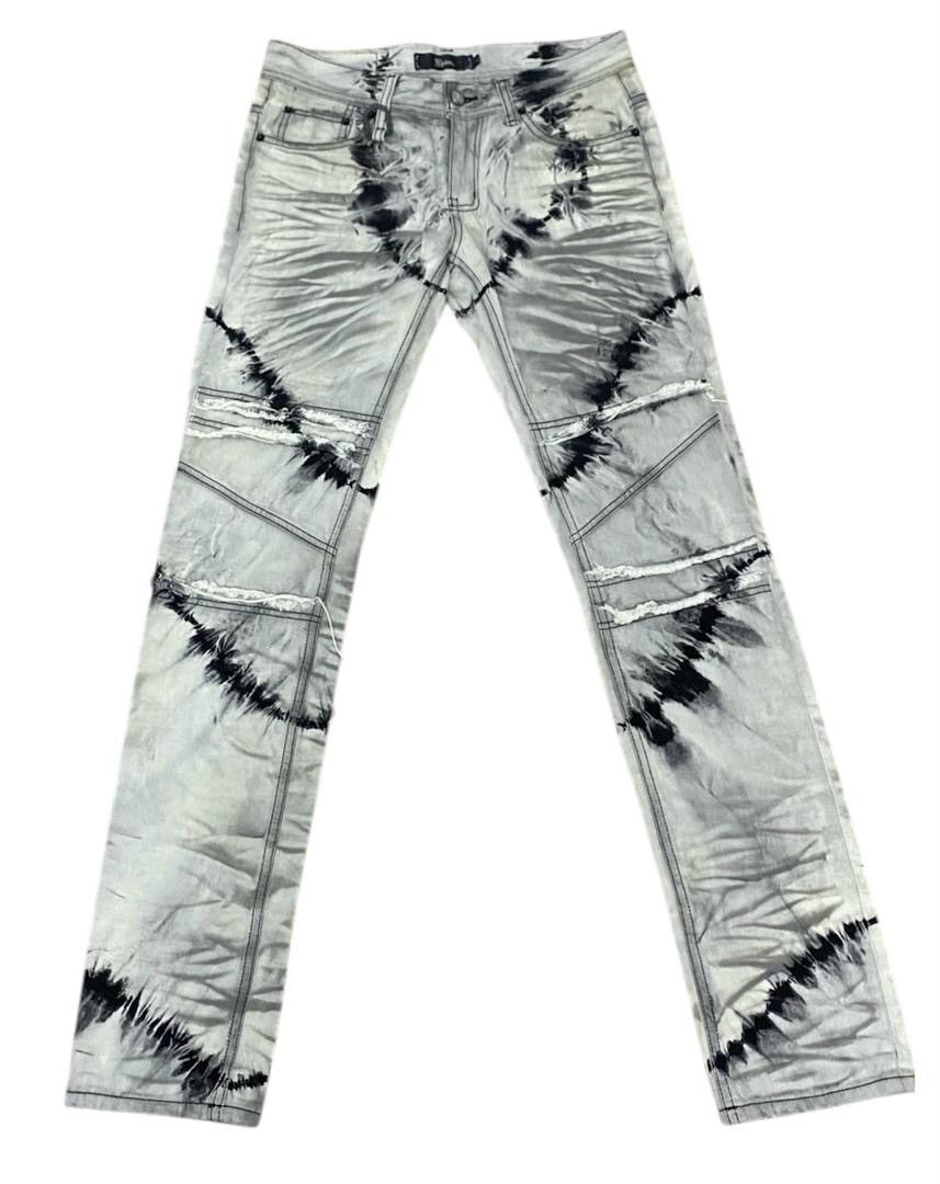 Designer × Japanese Brand Midas Japanese Brand Denim Jeans Wild Printed Design Size US 30 / EU 46 - 2 Thumbnail