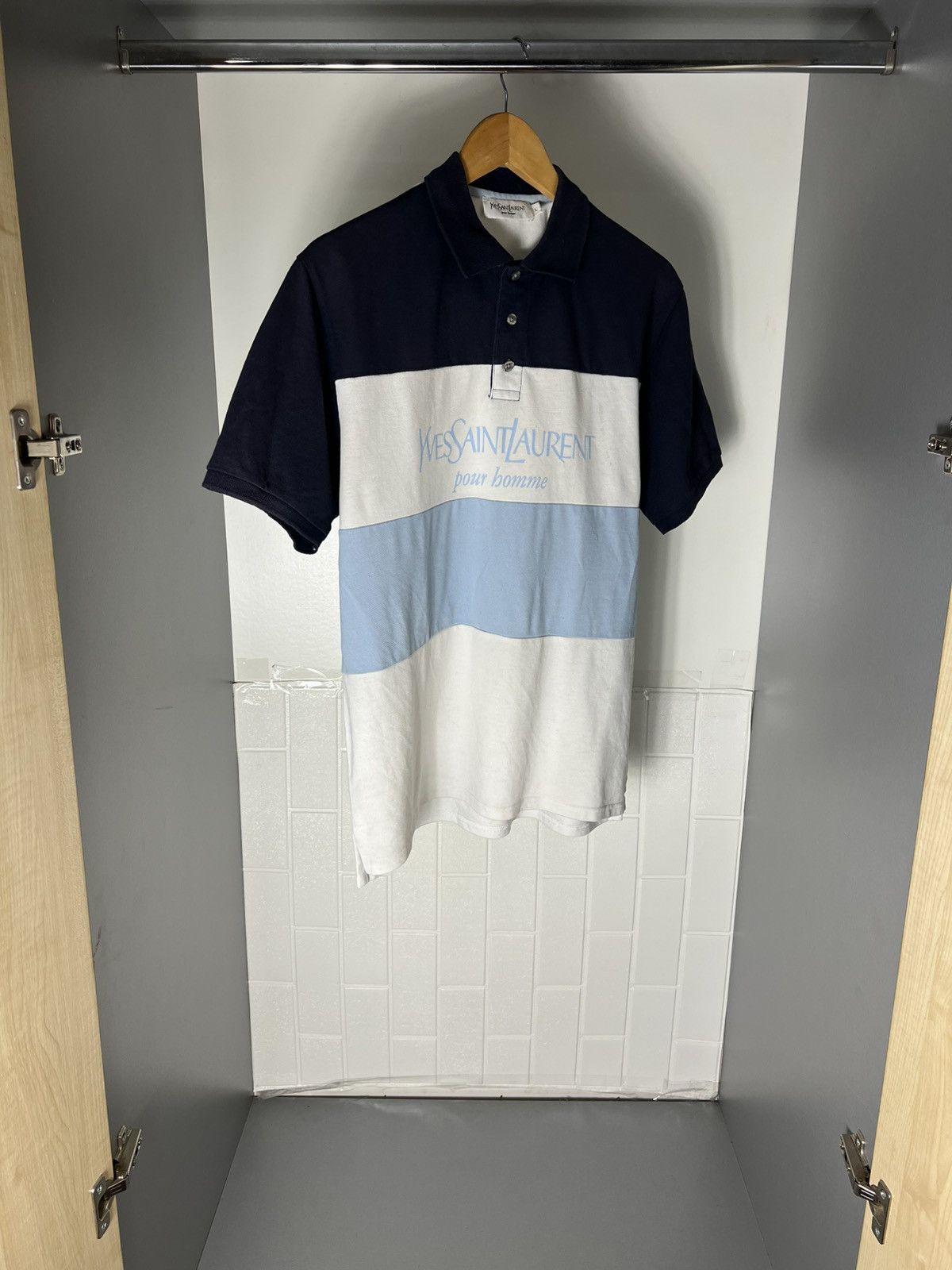 Saint Laurent Paris VINTAGE YVES SAINT LAURENT CLASSIC DESIGNER RETRO CASUAL 90s Size US L / EU 52-54 / 3 - 4 Thumbnail