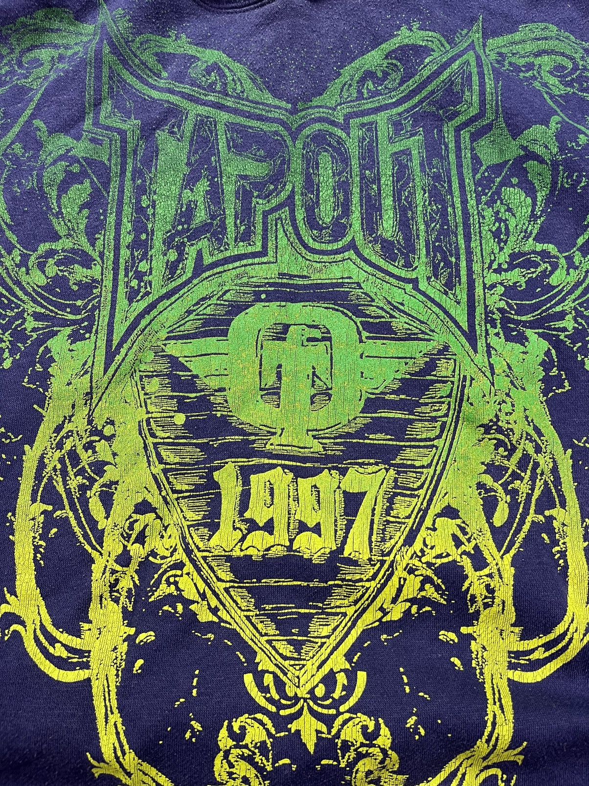 Tapout Tapout Big Tribal Logo Printed Hoodie XL XXL Affliction Size US XL / EU 56 / 4 - 6 Thumbnail