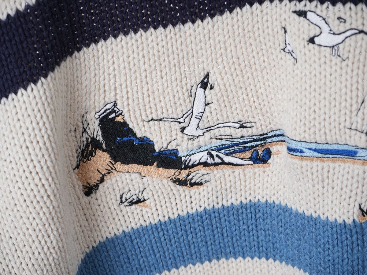 Vintage Vintage 90 Corto Maltese Studio Aventures Knit wool Sweater Size US XL / EU 56 / 4 - 3 Thumbnail