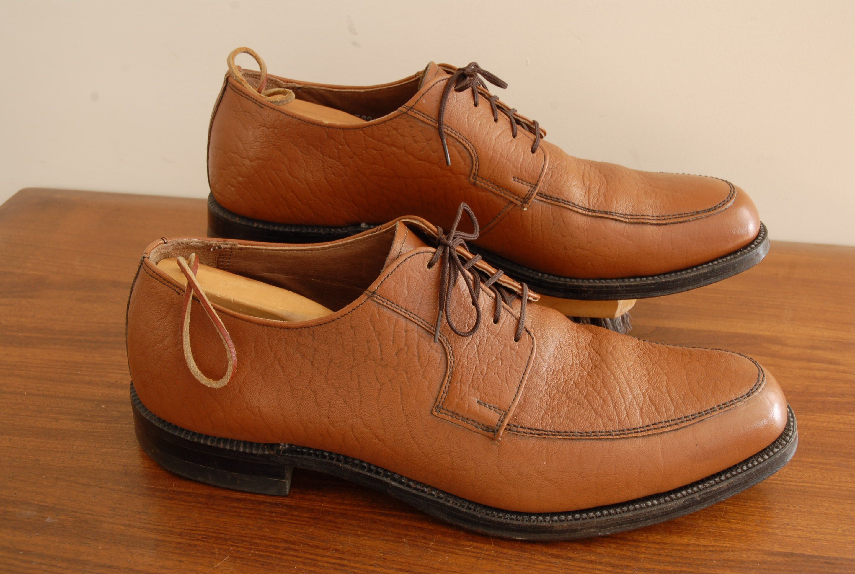 Vintage Hartt Camel Skin Derby US size 12E Size US 12 / EU 45 - 5 Thumbnail