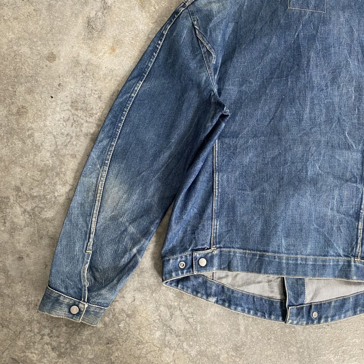 Levi's Vintage 2000’s Levis Engineered Faded Honeycomb Denim Jacket Size US M / EU 48-50 / 2 - 12 Thumbnail