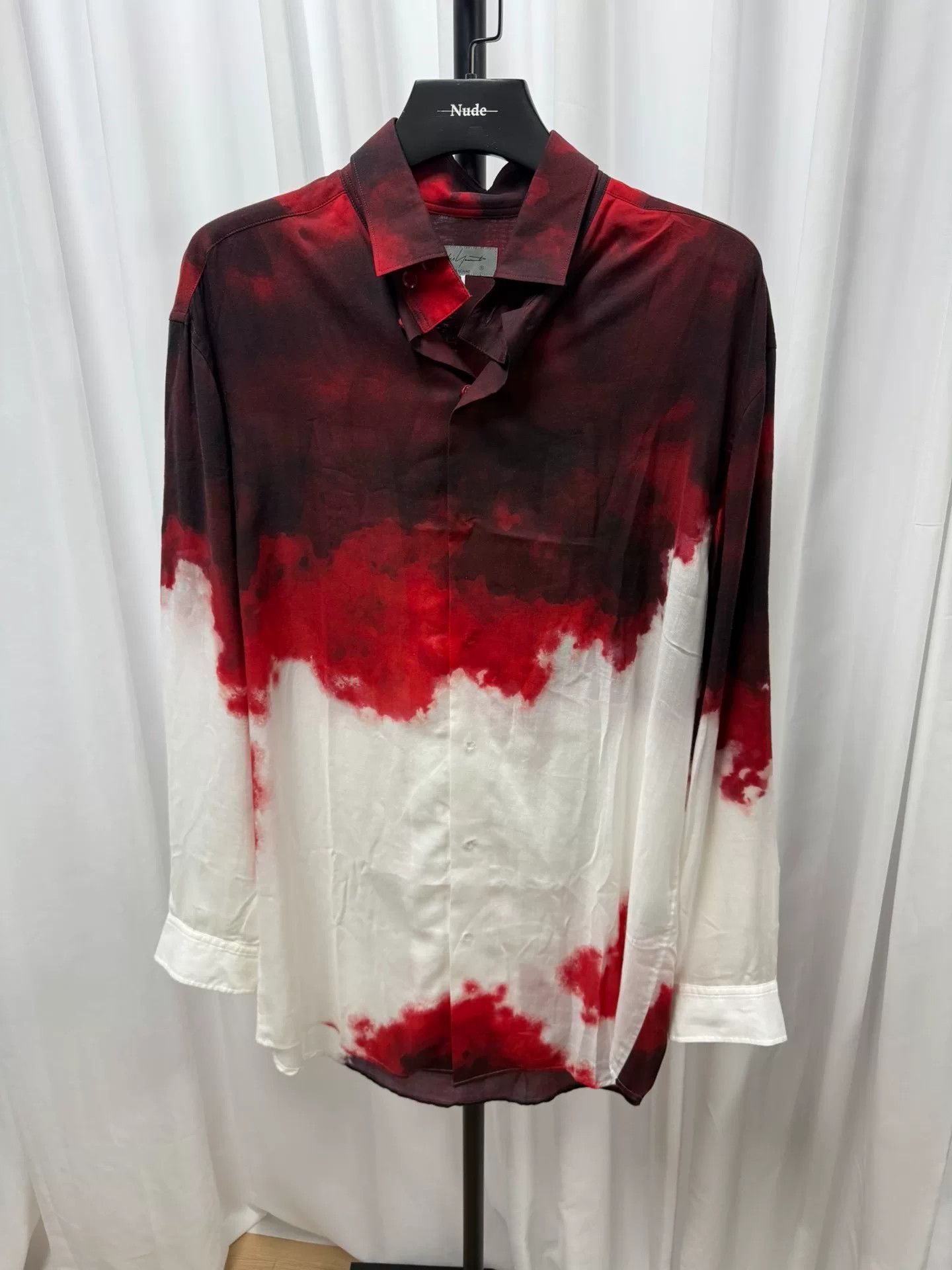 Yohji Yamamoto Yohji Yamamoto Pour Homme Red Shirt Size US XXL / EU 58 / 5 - 1 Thumbnail
