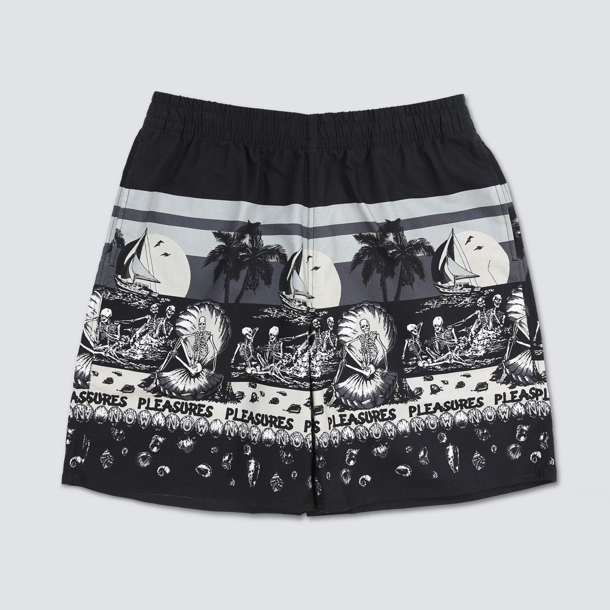 Pleasures Beach Short Black Sz. Small