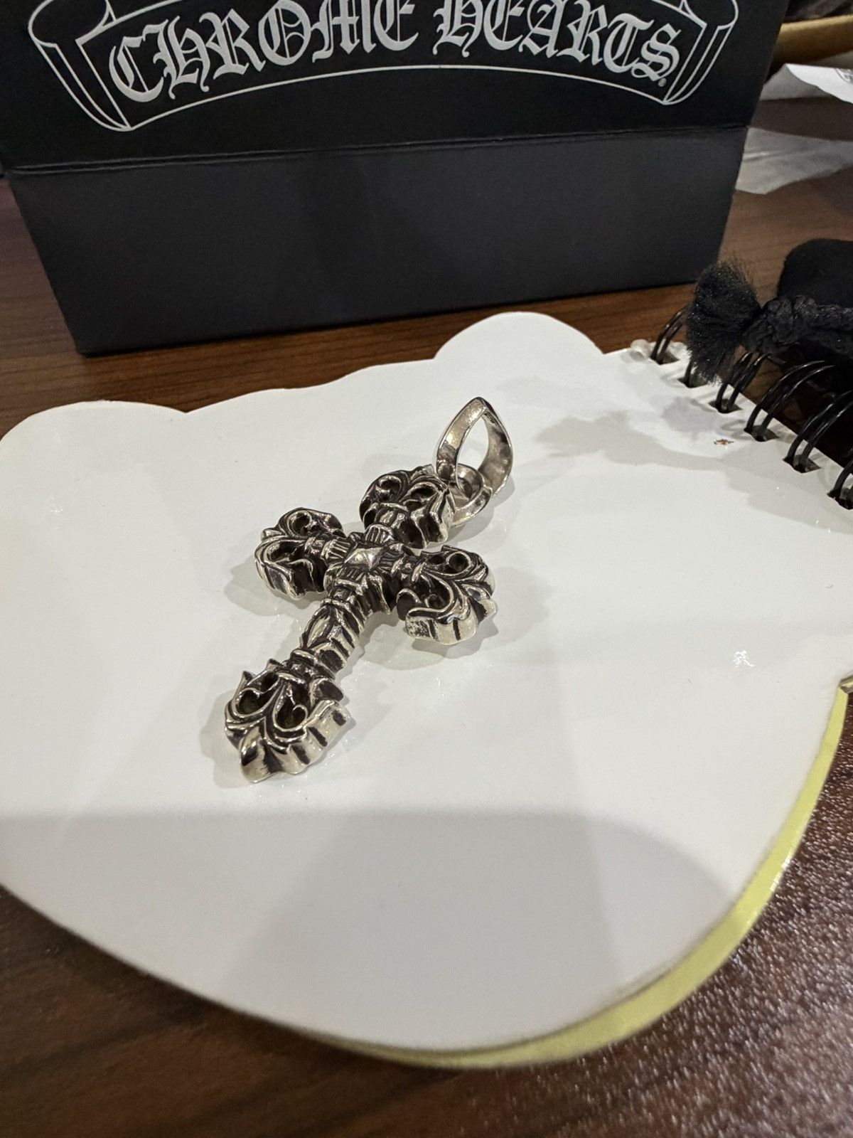 Chrome Hearts Chrome hearts Filigree Cross with bale xs Size ONE SIZE - 1 Thumbnail