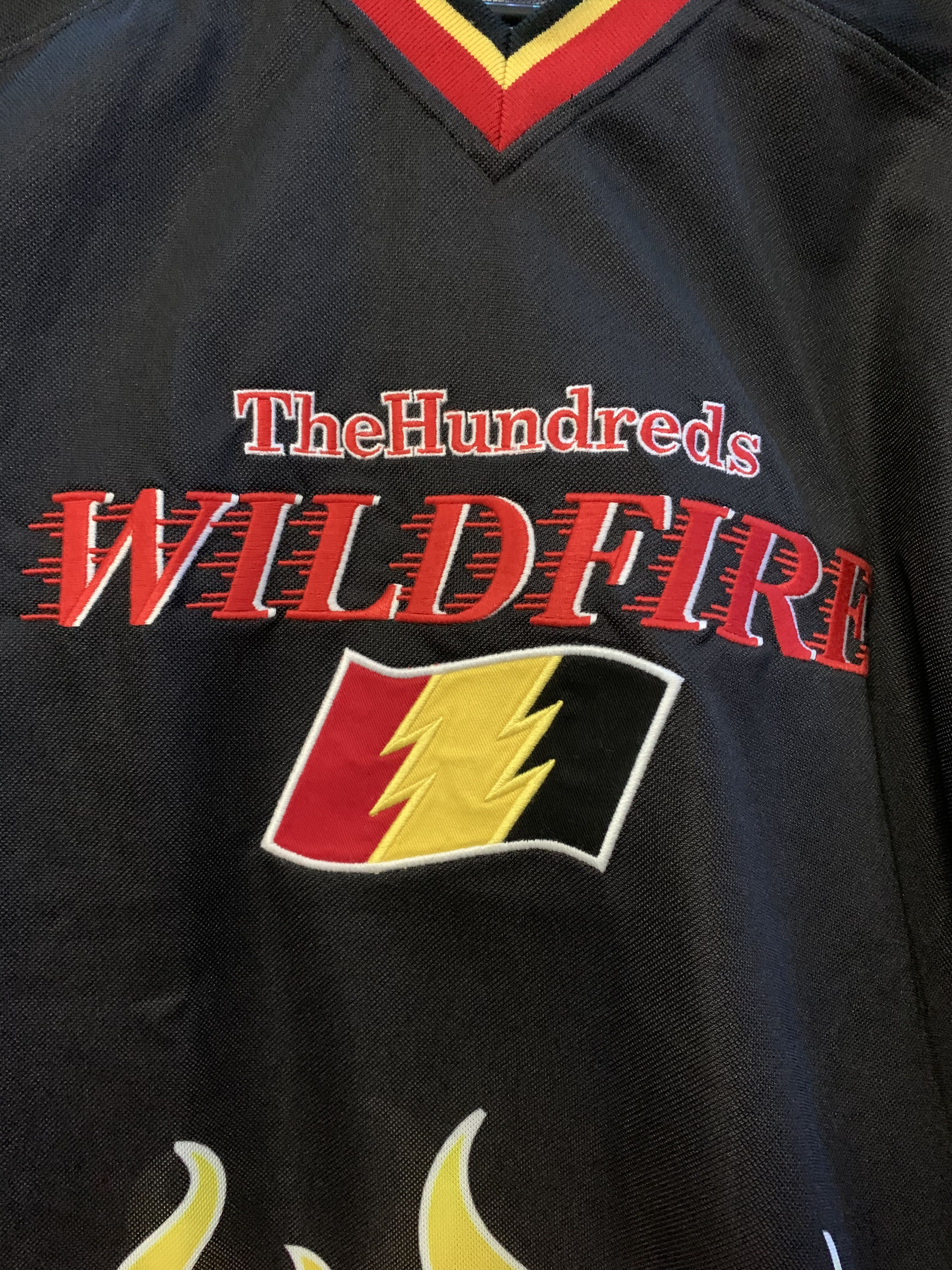 The Hundreds THE HUNDREDS Wildfire LS Jersey ⊛ BLK/FLME ⊛ Brand New Size US S / EU 44-46 / 1 - 10 Thumbnail