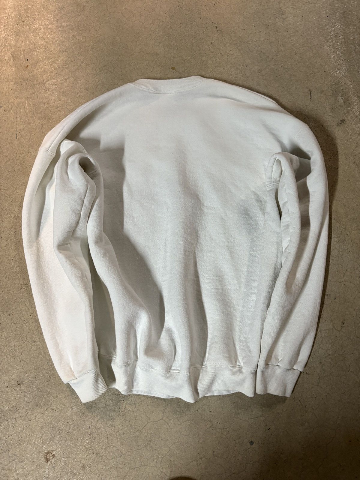 Lee Vintage 90s Lee San Francisco Star Crewneck Sweatshirt White Size US XL / EU 56 / 4 - 3 Thumbnail