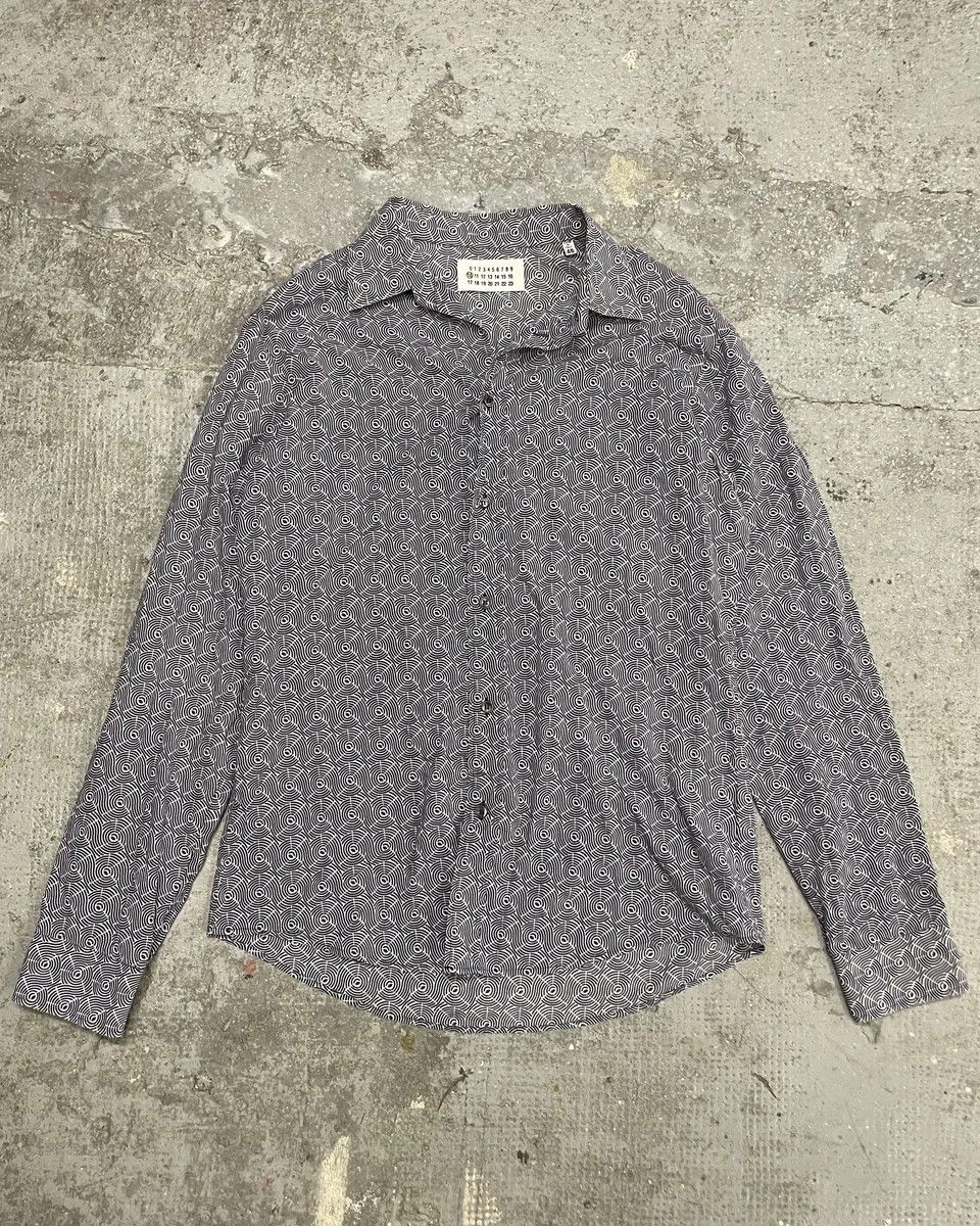 Maison Margiela SS2007 Maison Martin Margiela Pattern Psycho Cozy Shirt Size US S / EU 44-46 / 1 - 1 Thumbnail