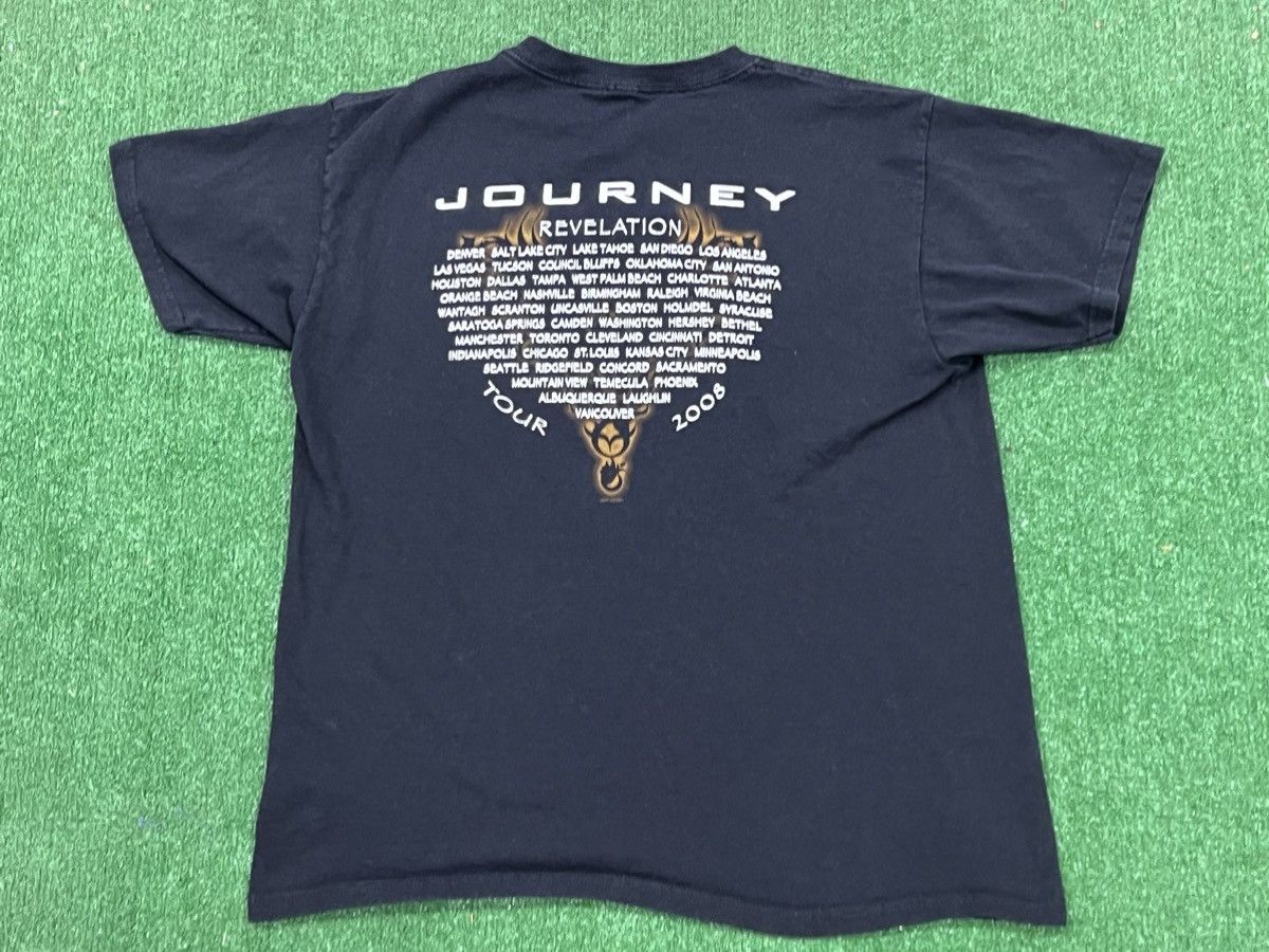 Band Tees Journey Revelation Tour 2008 Double Sided Tee Size US L / EU 52-54 / 3 - 3 Thumbnail