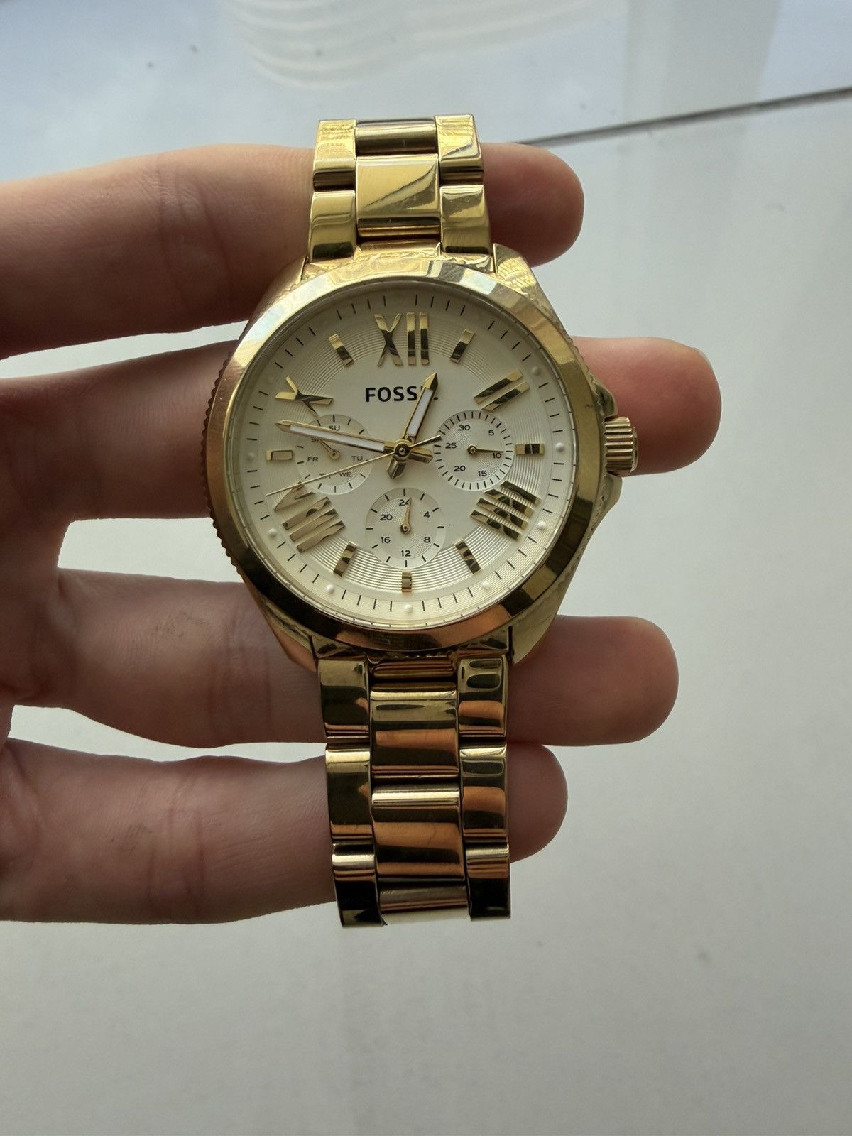 Fossil 1995 FOSSIL CHRONOGRAPH MOON PHASE WATCH BQ-8423  display picture 2