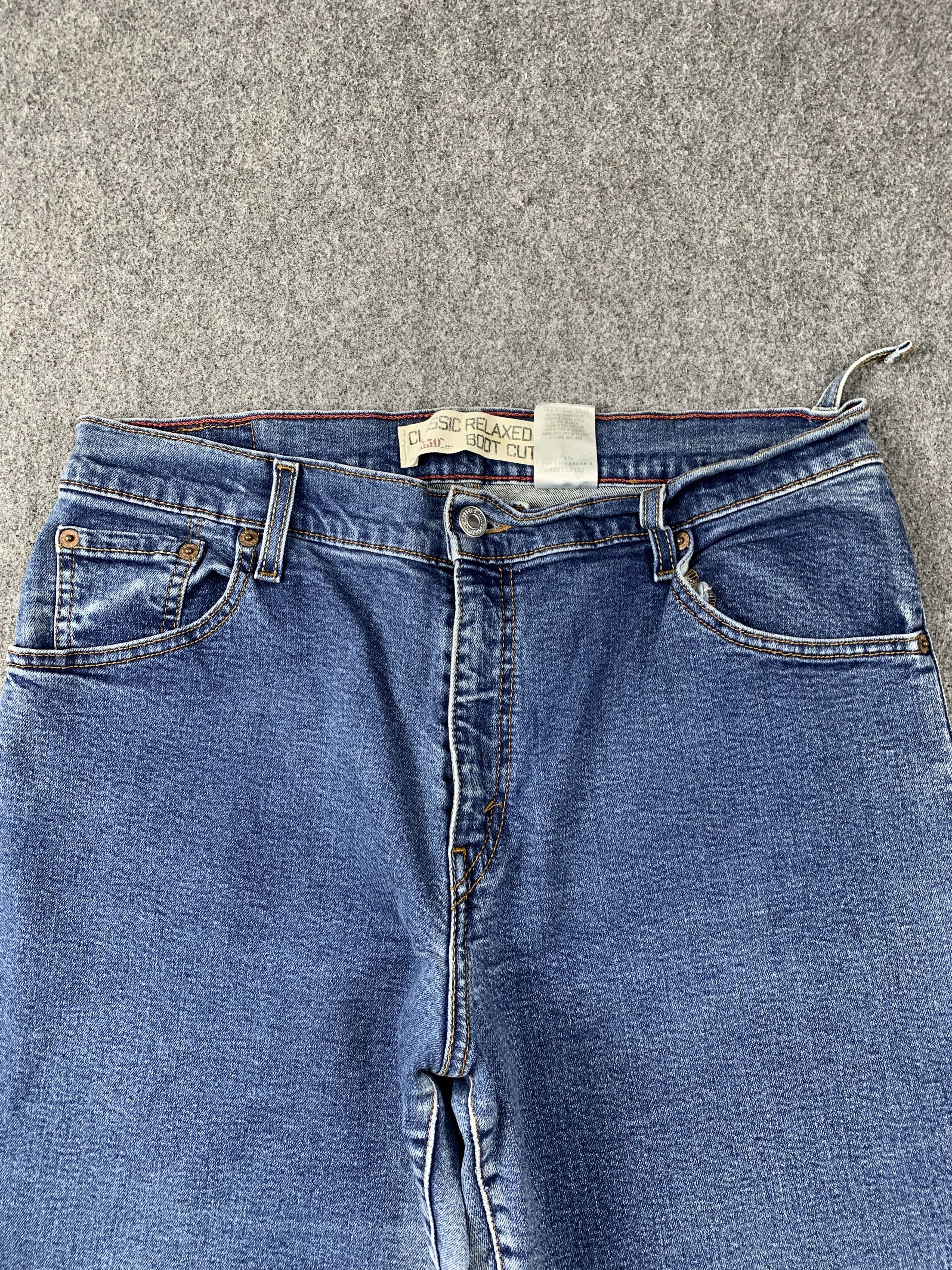 Levi's × Vintage Vintage Levis 550 Flared Bootcut Jeans DP2090 Size US 32 / EU 48 - 2 Thumbnail
