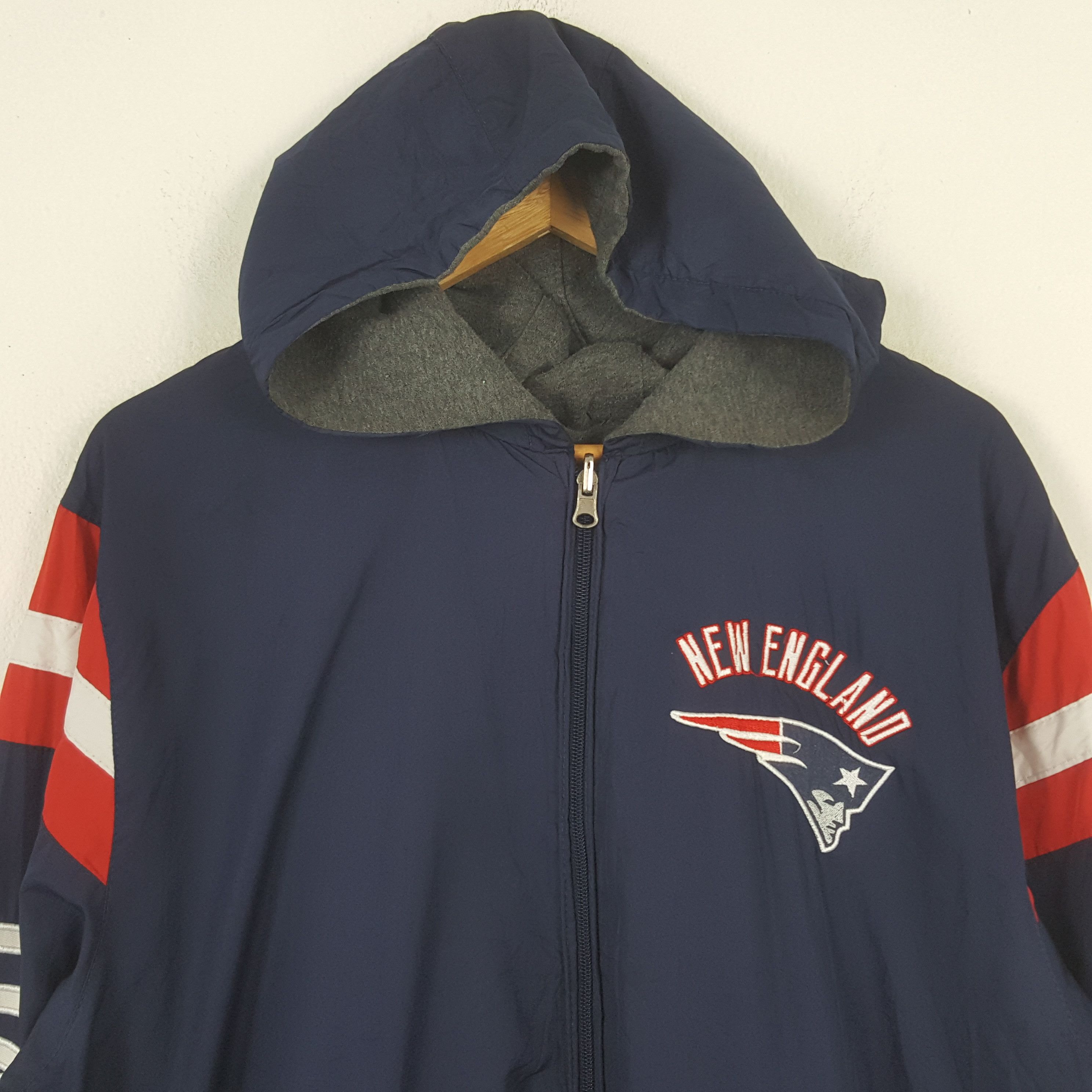 NFL × Vintage Vintage New England Patroits Reversible Sport Hoodies C288N2 Size US XL / EU 56 / 4 - 6 Thumbnail