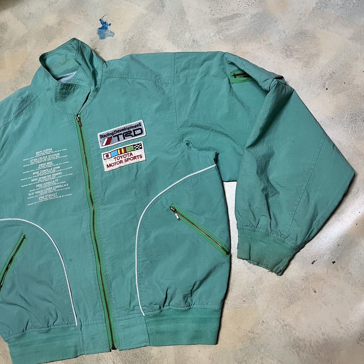 Vintage Vintage Toyota TRD Racing Jacket Big Logo Grailed