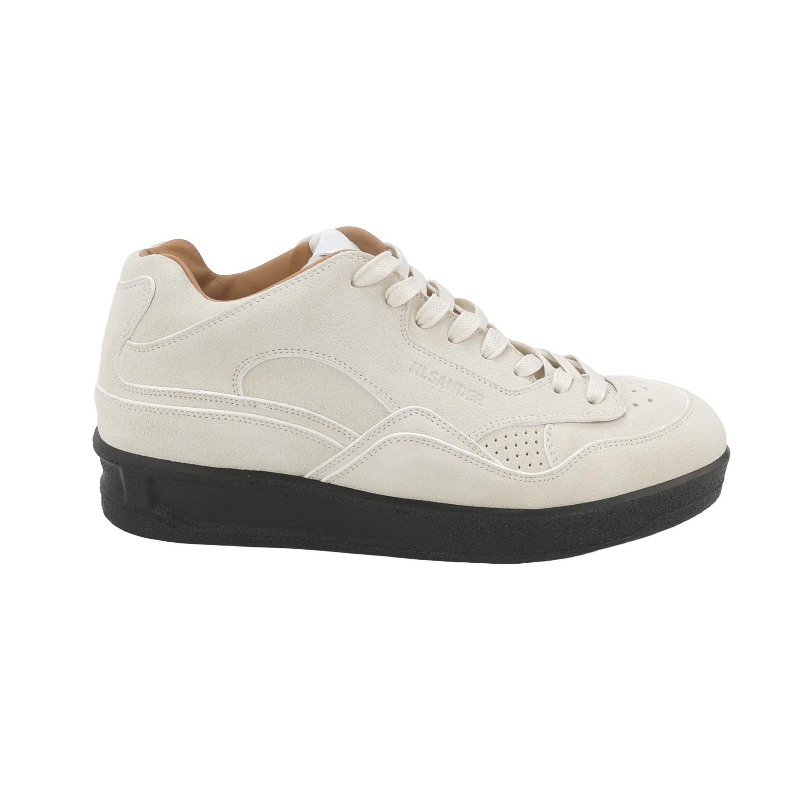 Jil Sander Jil Sander Suede Panel Low-Top Sneakers EU 42 Size US 9 / EU 42 - 1 Thumbnail