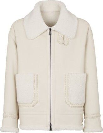 Fendi o1B3y1r0526 Jacket in White Size US XL / EU 56 / 4 - 1 Preview