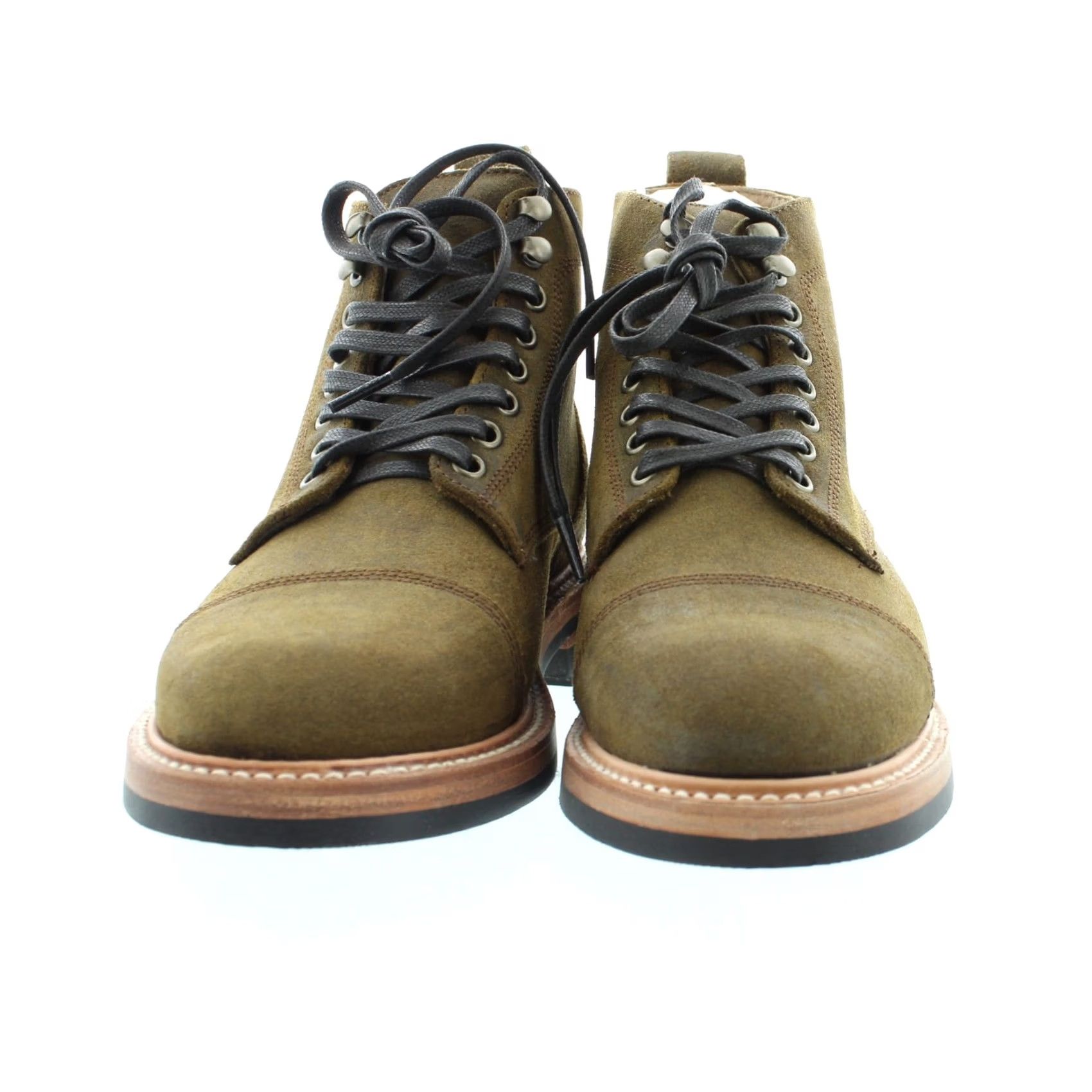 Taylor Stitch Taylor Stitch Moto Boot Men’s Casual Boots 7 Brown Suede Cap Toe Waterproof Waxed Leather Insole Ankle Shaft D Width 39 EU 6 UK 7 US 7 Size US 7 / EU 40 - 5 Thumbnail