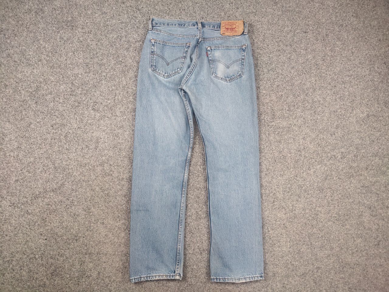Levi's Vintage 90's Levis 501 Sashiko Patchwork Face Jeans watanabe Size US 33 - 12 Thumbnail
