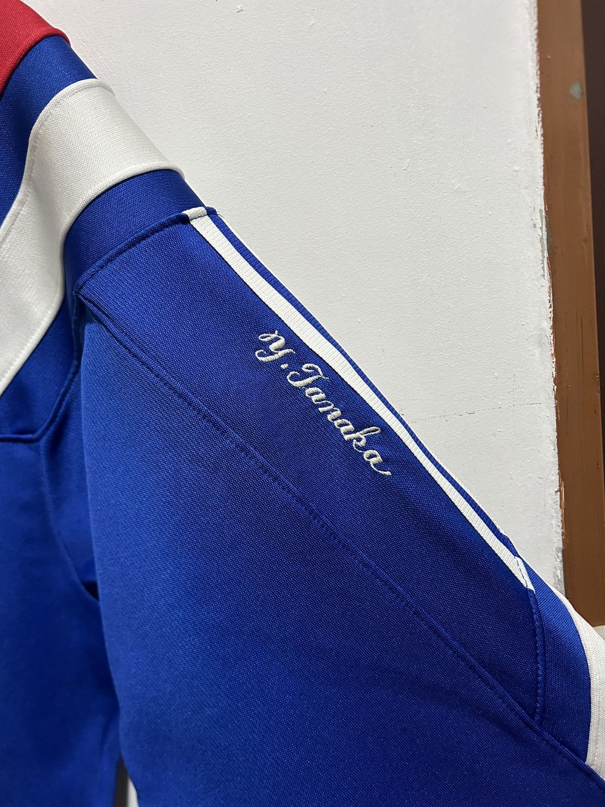 Adidas Vintage 1980s Adidas Descente 3 Stripes Track Jacket Size US L / EU 52-54 / 3 - 6 Thumbnail